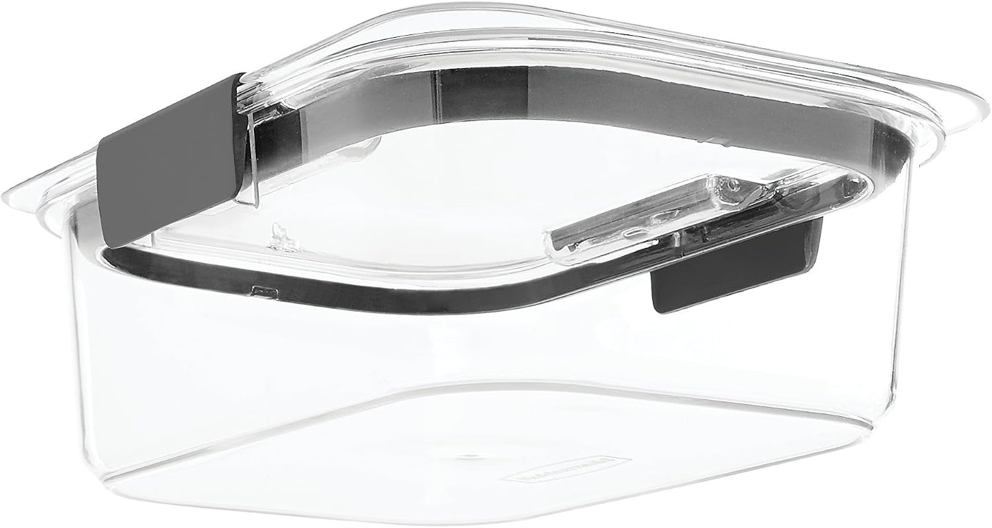 Contenedor plástico sin BPA 0.5 tazas 4 Uds transparente