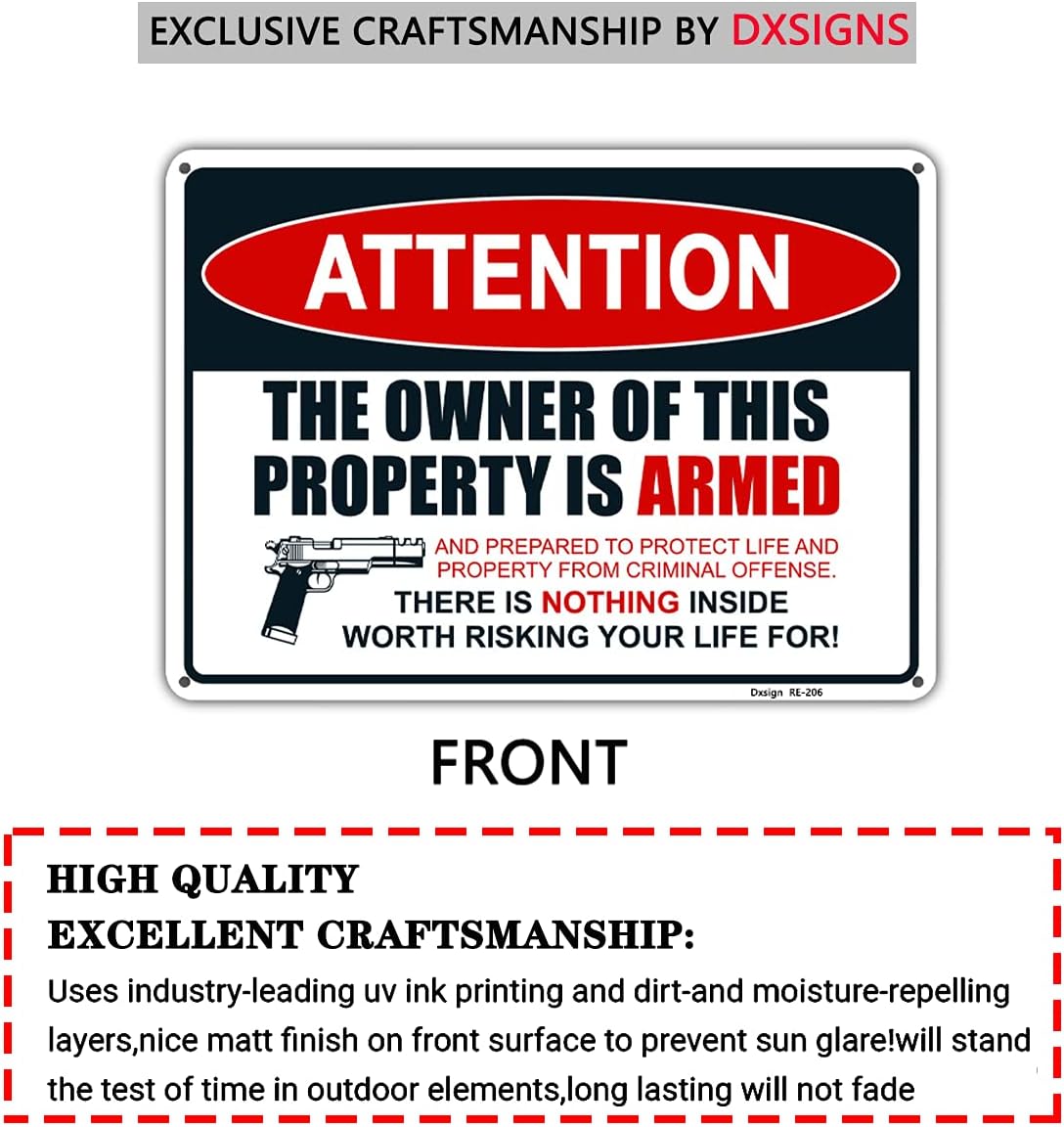 Señal seguridad aluminio 10x14" UV resistente