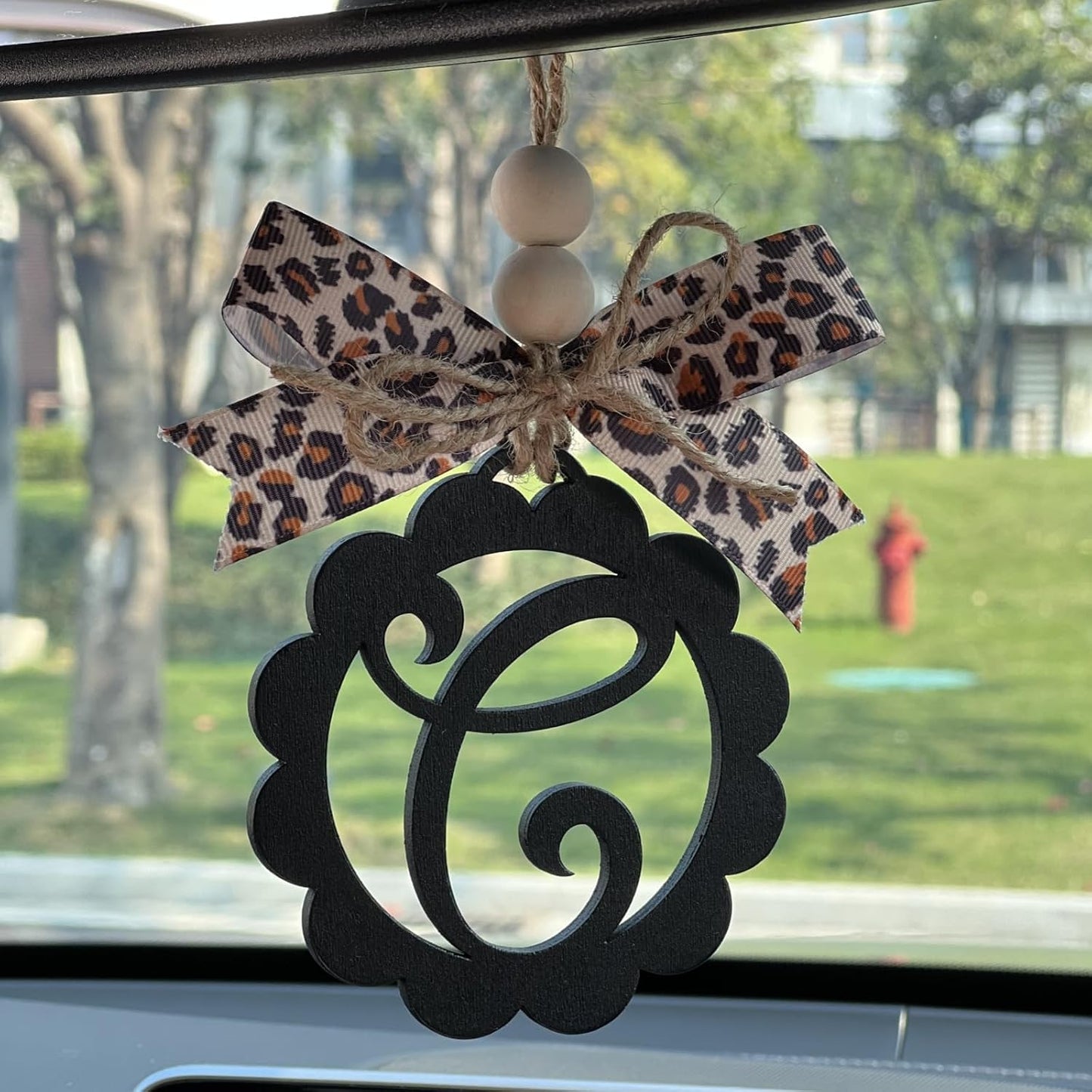 Accesorio automóvil espejo retrovisor leopardo