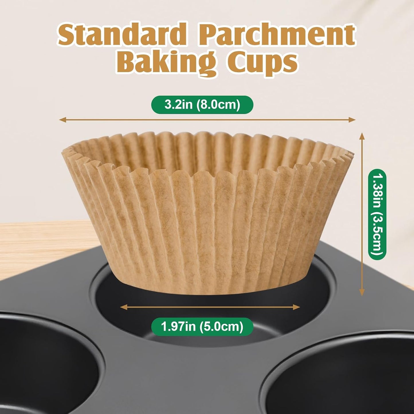 2000 Forros Cupcakes Alimenticio Antiadherente