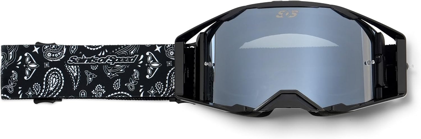 Gafas motocicleta MX MTB antiniebla antirayado UV