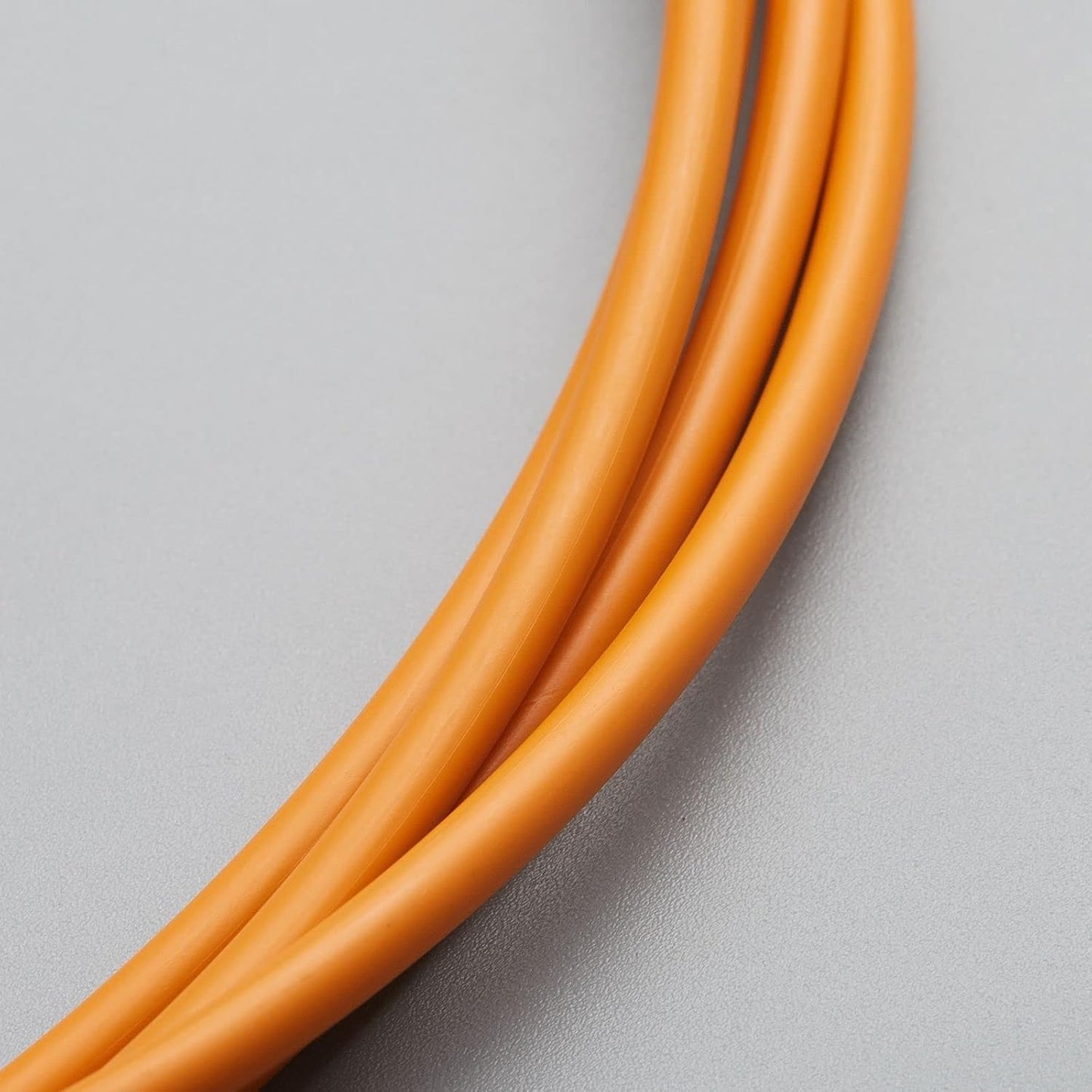 Conjunto cambio bicicleta cable naranja