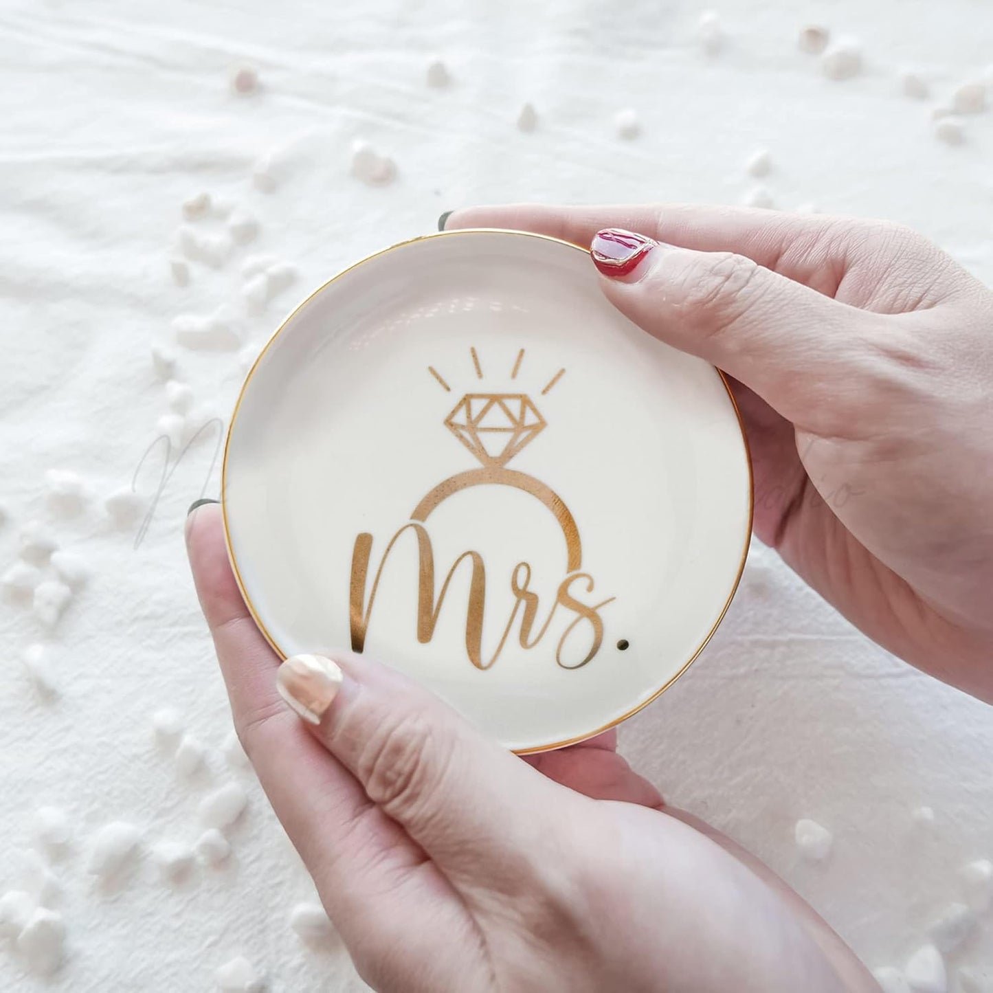 Bandeja cerámica para joyas regalo mujer