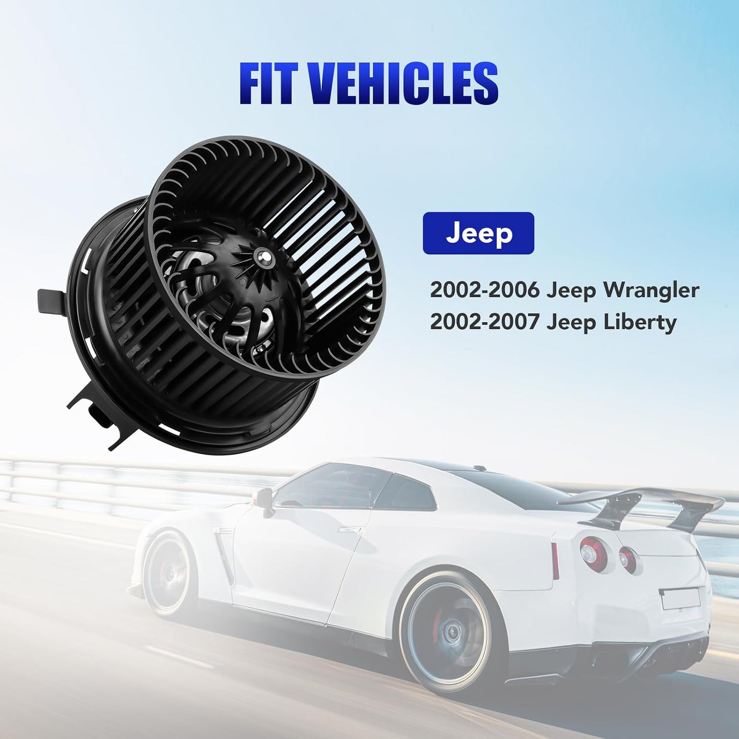 Motor soplador calefactor Jeep Wrangler TJ Liberty KJ 02-07
