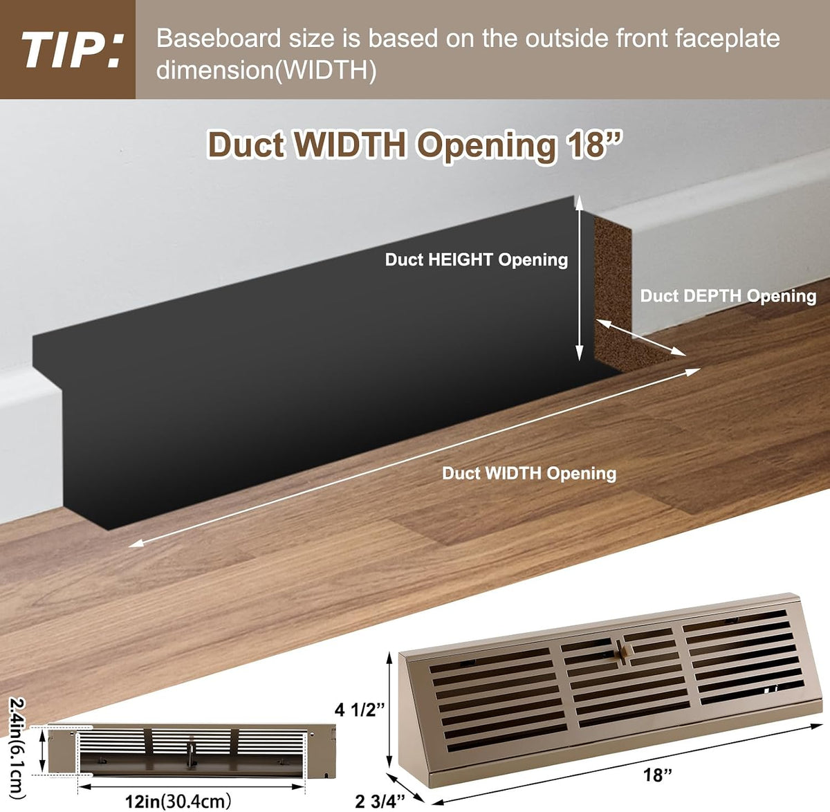 2 Cubiertas Ventilación Difusor Piso y Pared