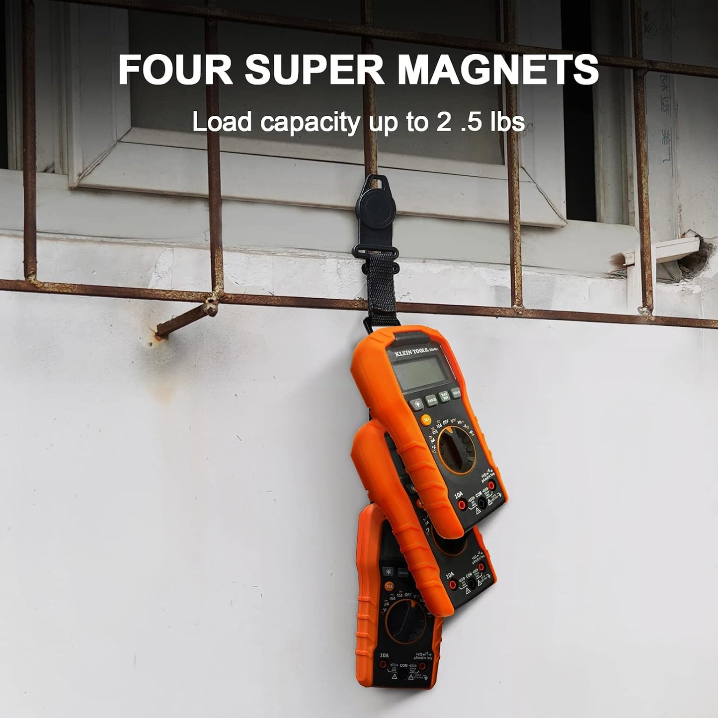 2 Correas Magnéticas para Multímetros Klein MM400 MM300