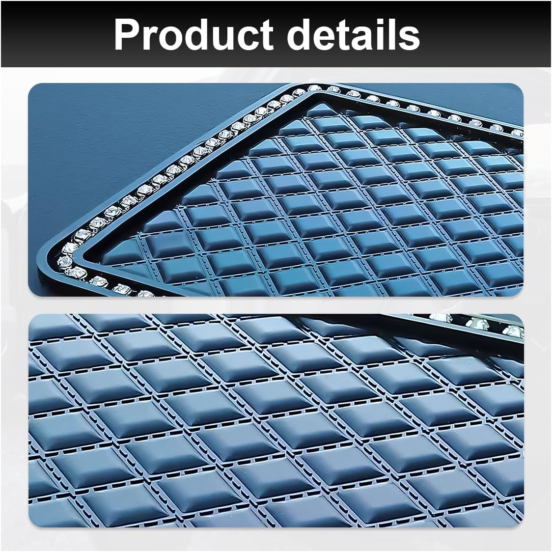 Tapete antiderrap brillante para tablero 10.43x5.91pulg