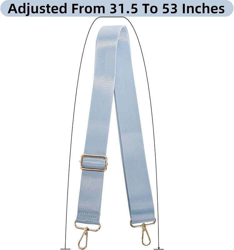 10 Correas Anchas para Bolsos Ajustables 1.5pulg