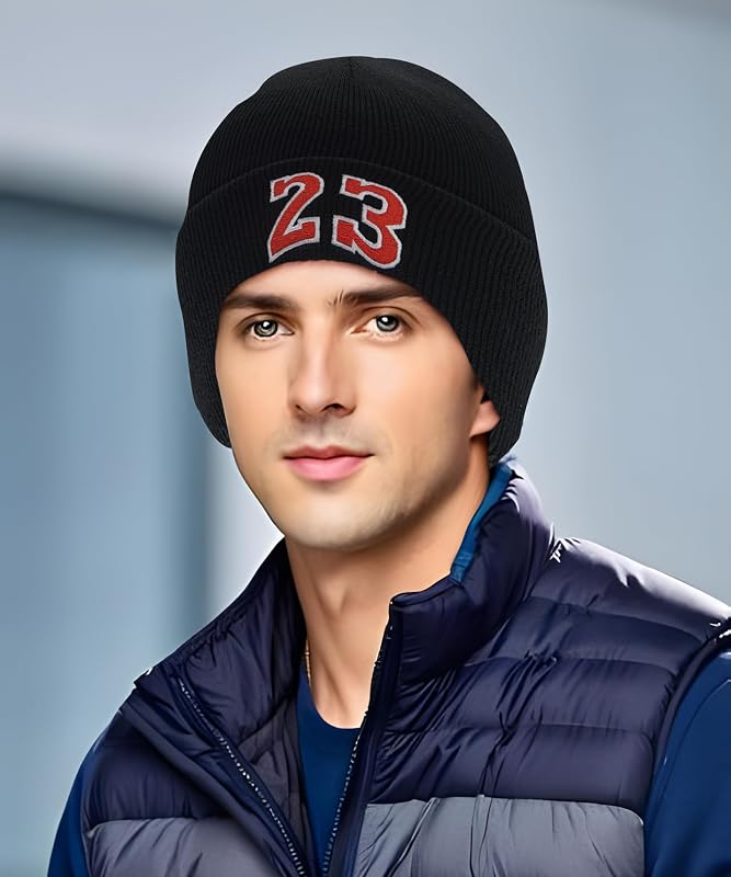 Gorro punto elástico cálido para hombre y mujer
