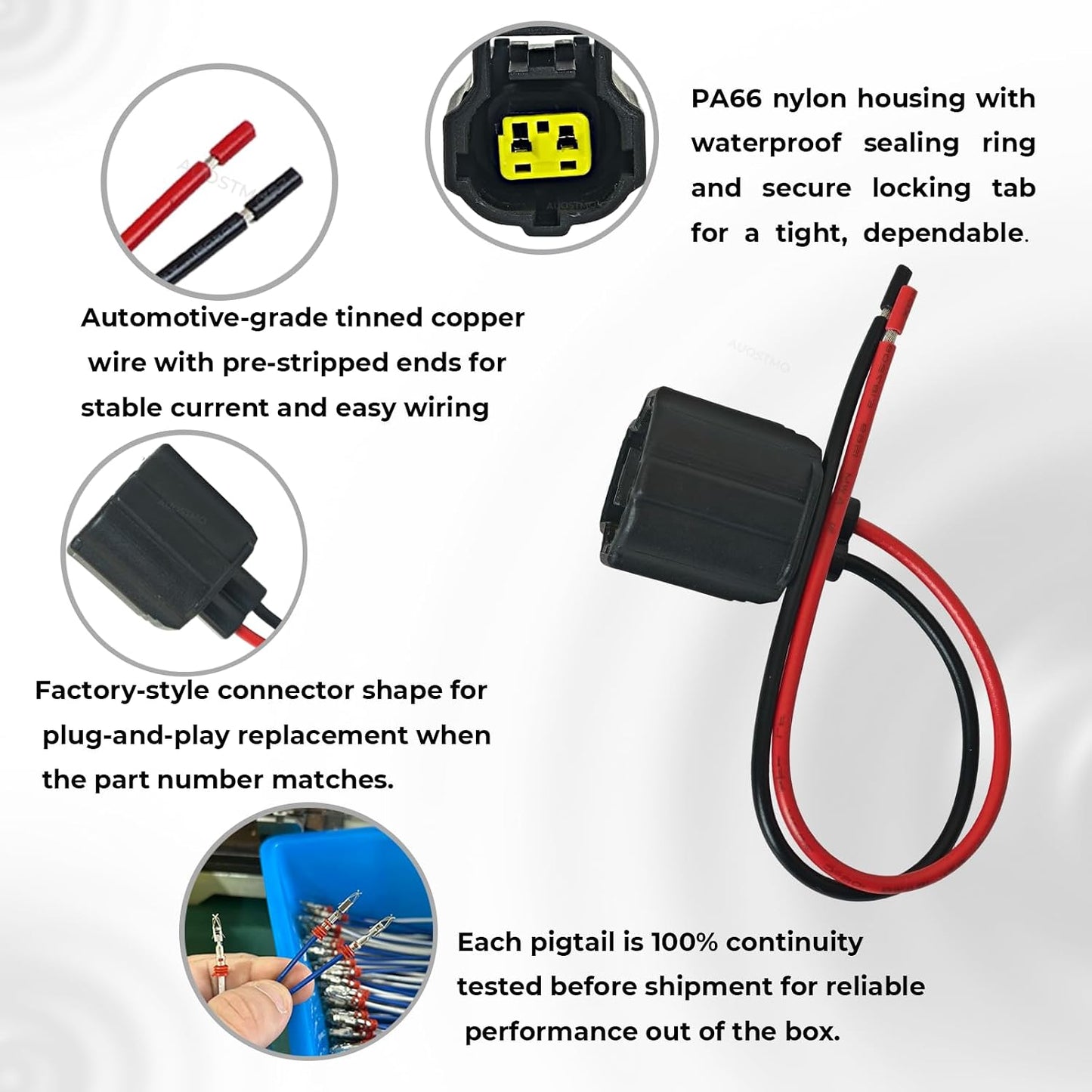 Conector sensor temperatura aire Jeep Dodge Chrysler comp