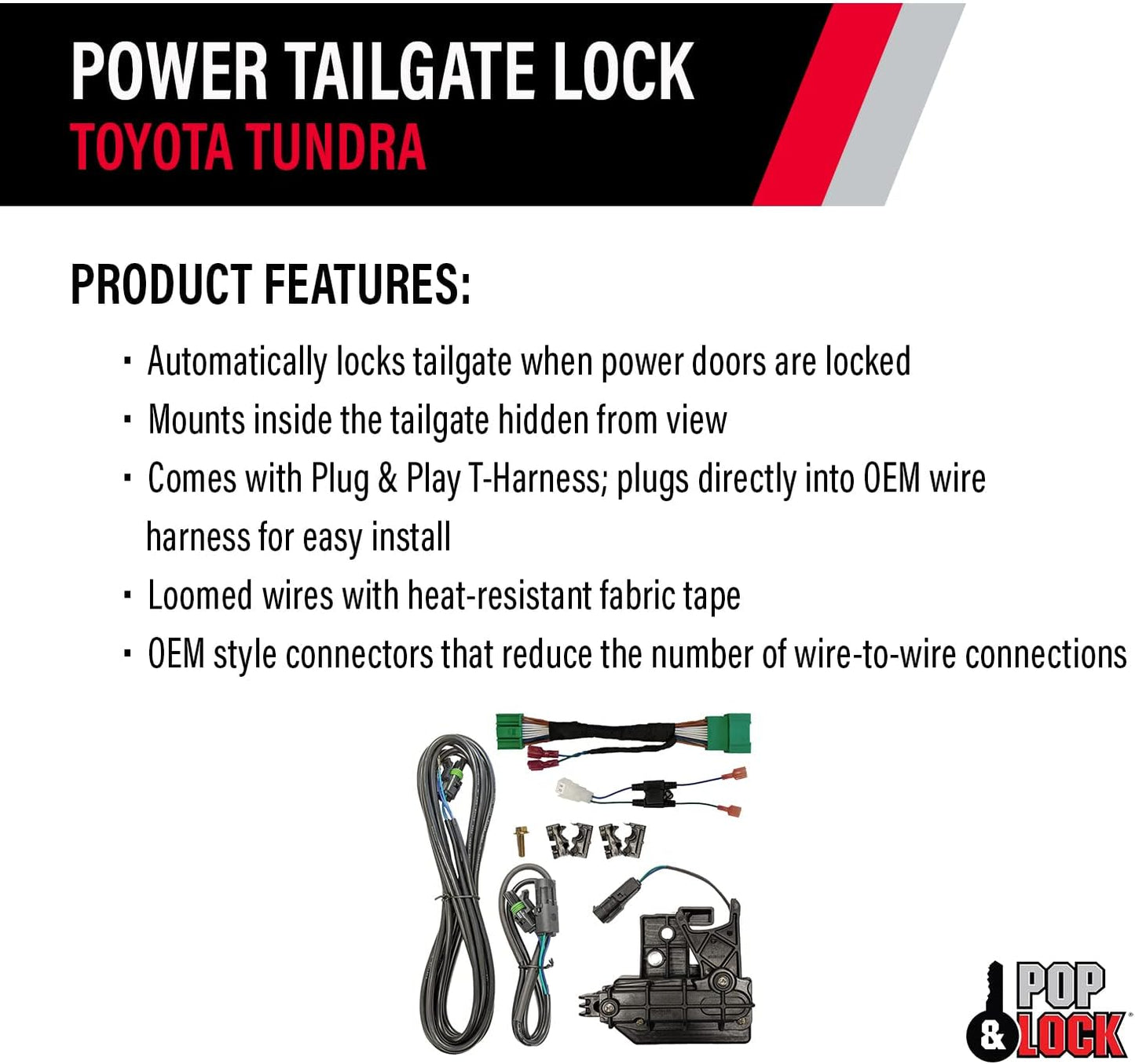 Cerradura antirrobo puerta trasera Toyota Tundra 14-21