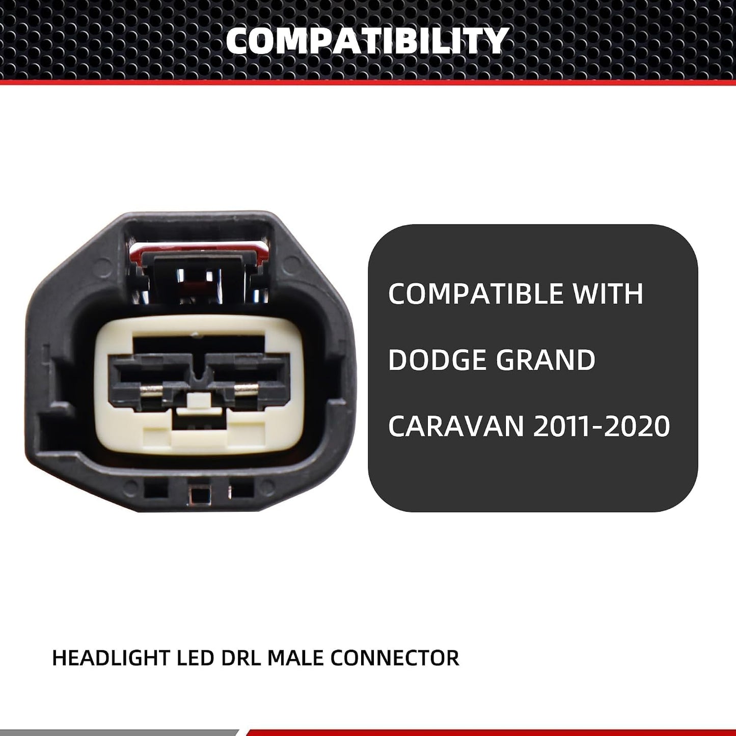 Conector ventilador radiador Dodge Grand Caravan 3.6L V 2010