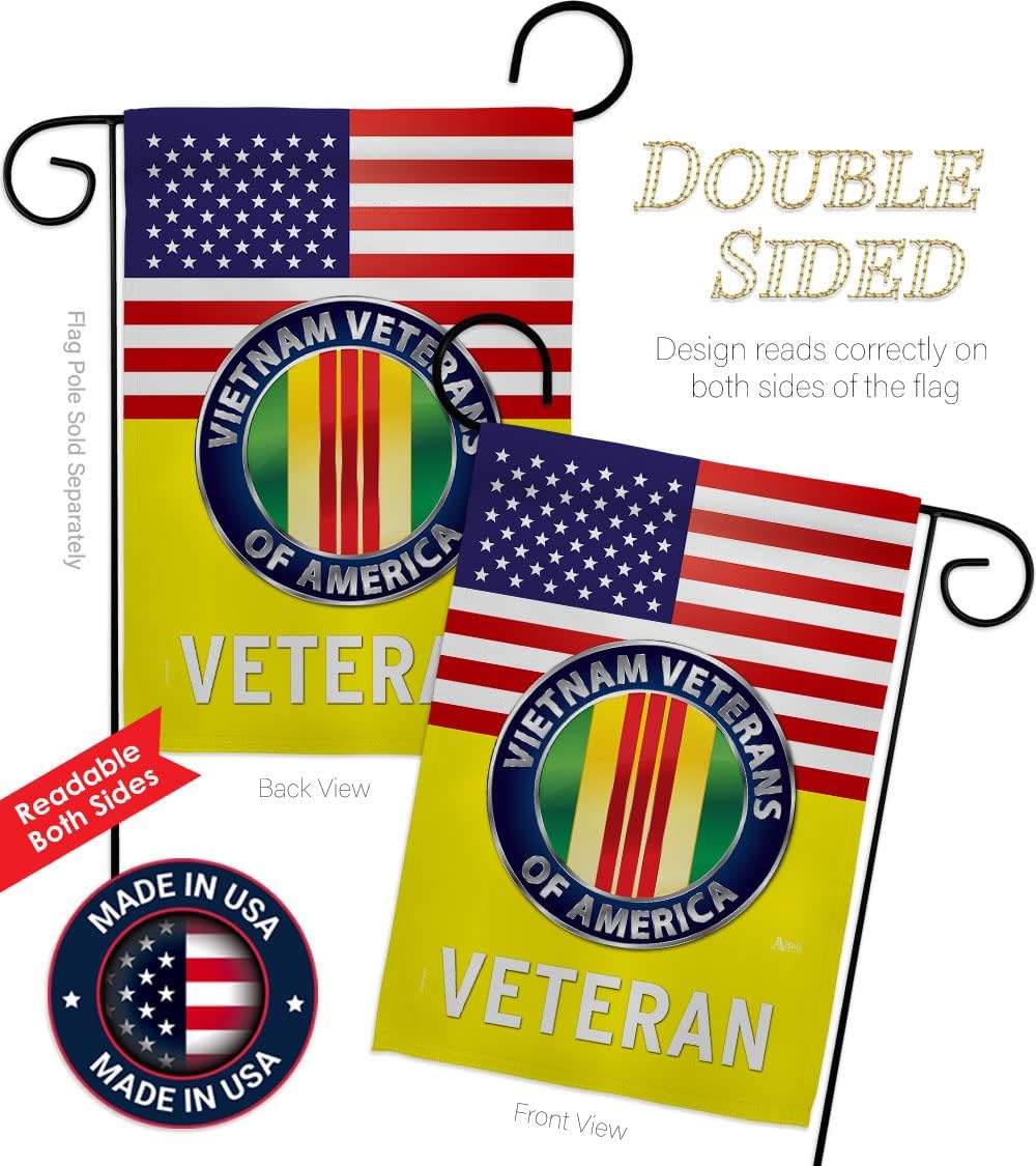 Bandera Vietnam EE.UU. honor a veteranos