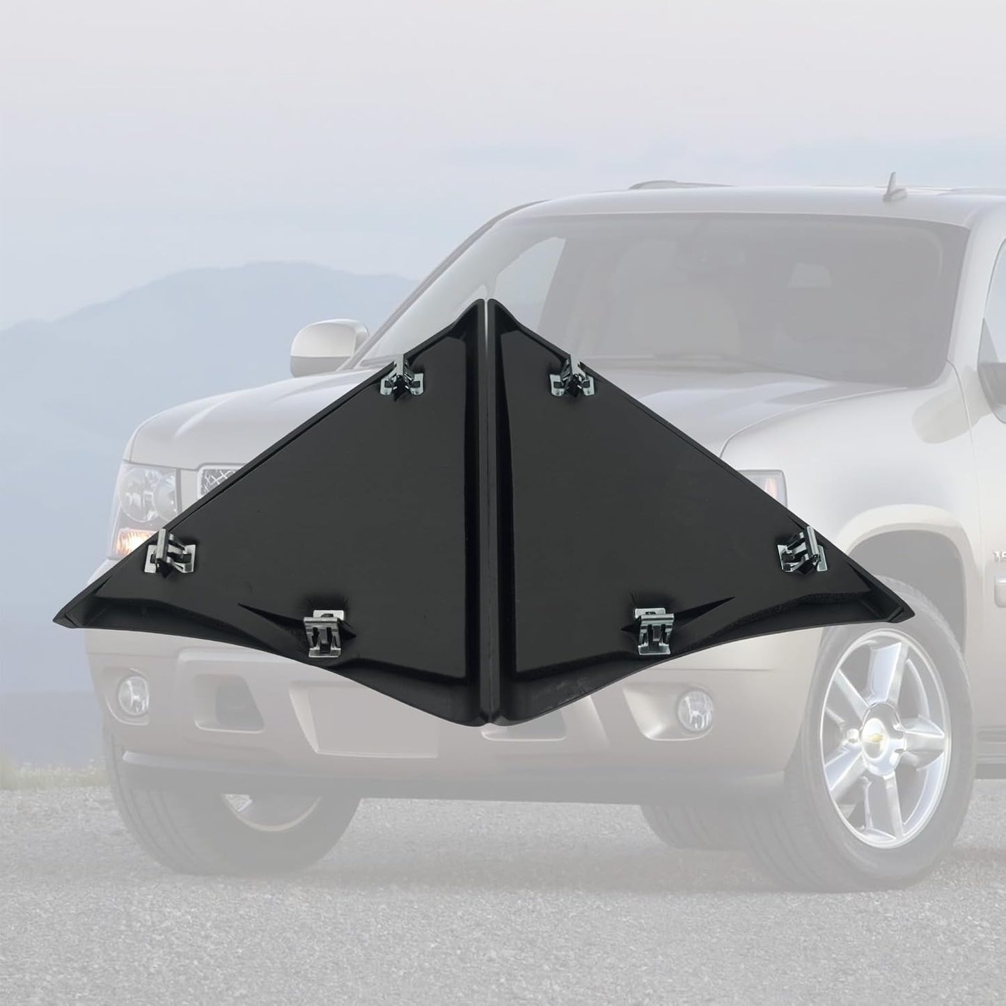 Panel moldura puerta Chevy Silverado conductor