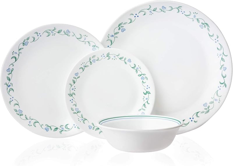 Platos resistentes a rupturas pack 8 Country Cottage