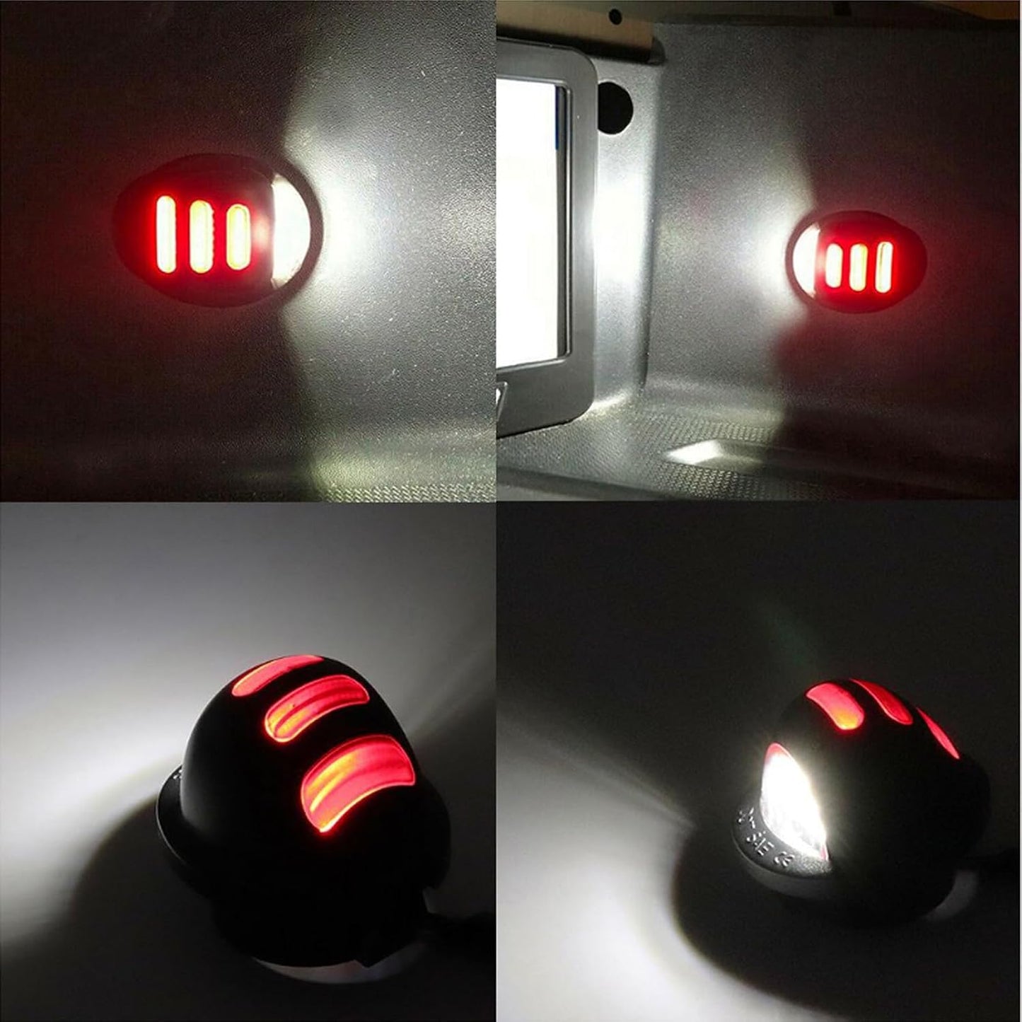 Luz LED matrícula tubo neón OLED rojo Ford F150 F250 F350