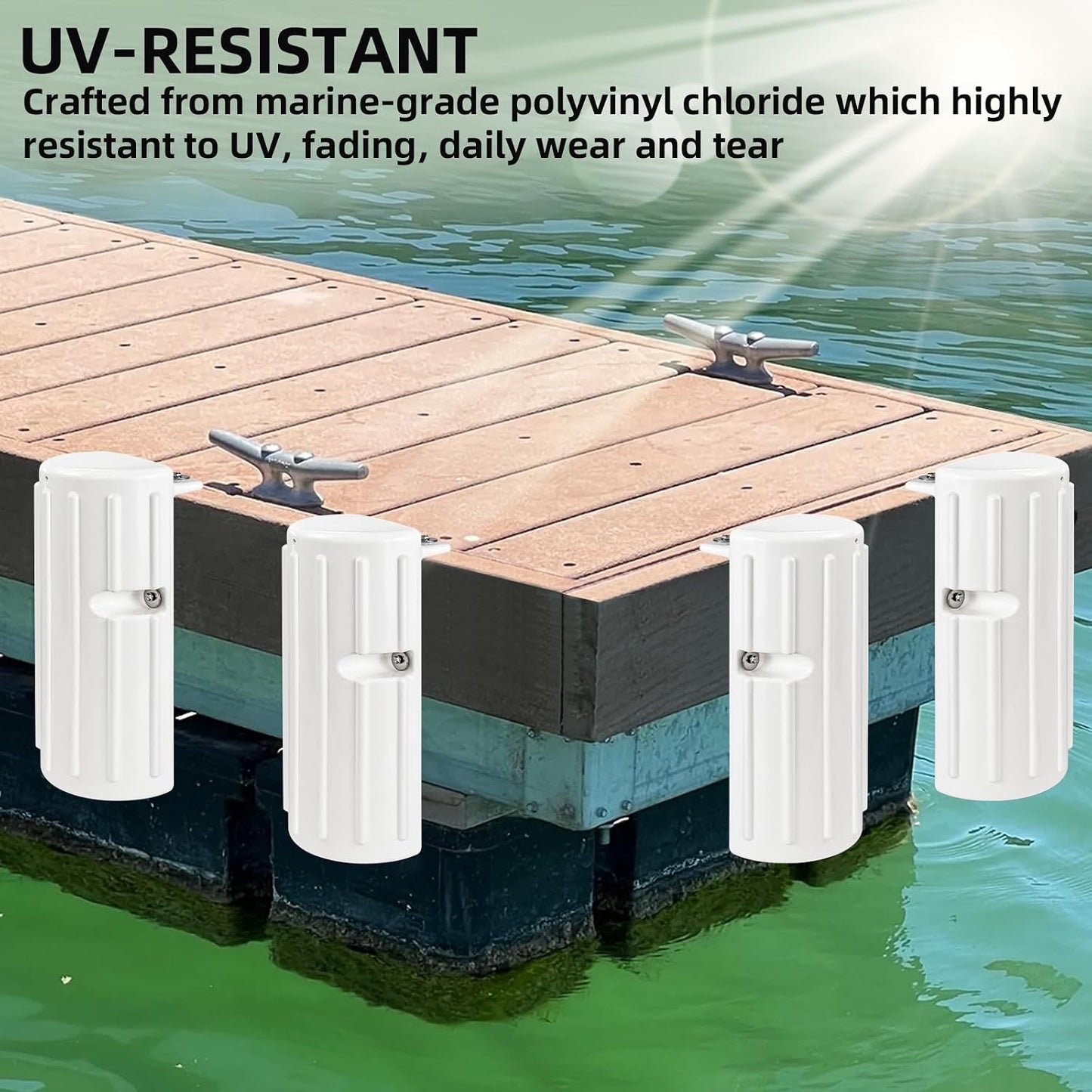 Parachoques muelle marino para borde y lateral resistente UV