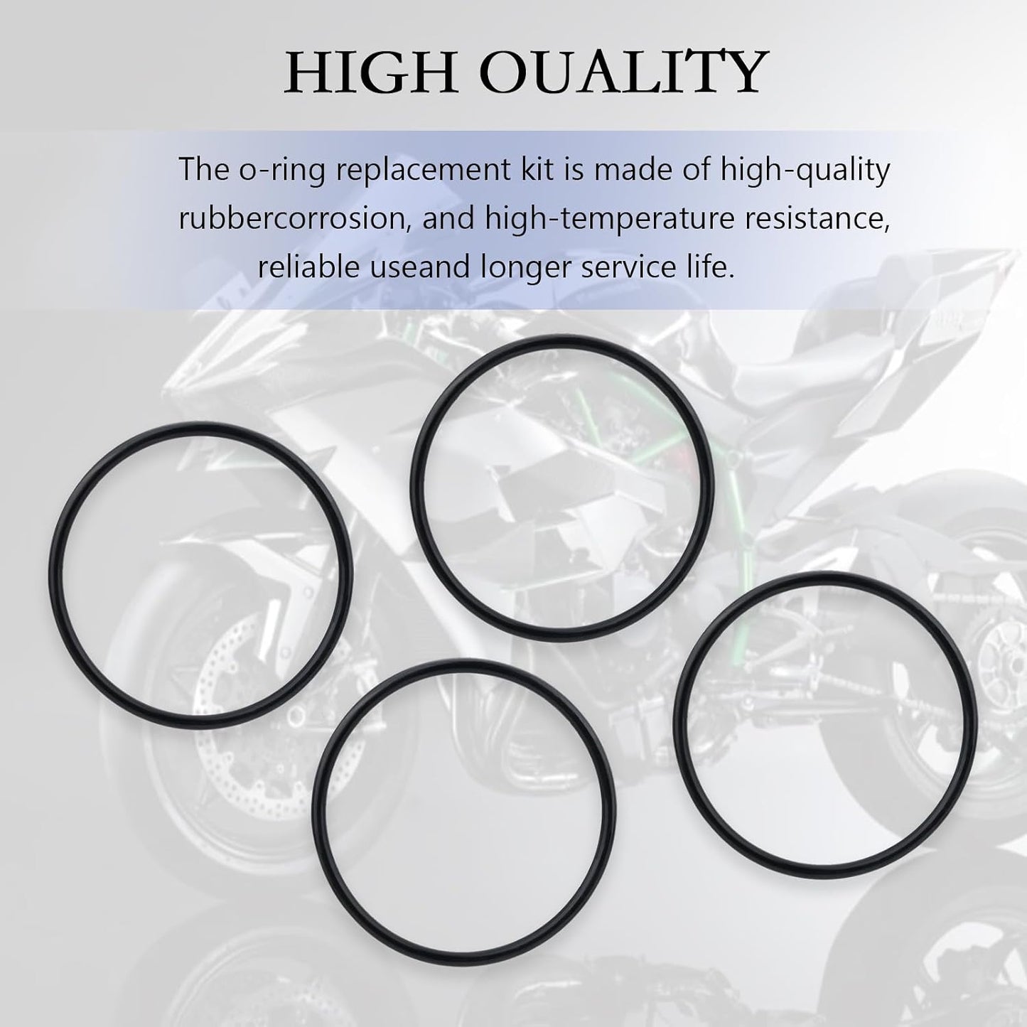Junta tórica motor comp yamaha xvs 1100 xt600 4 pzas