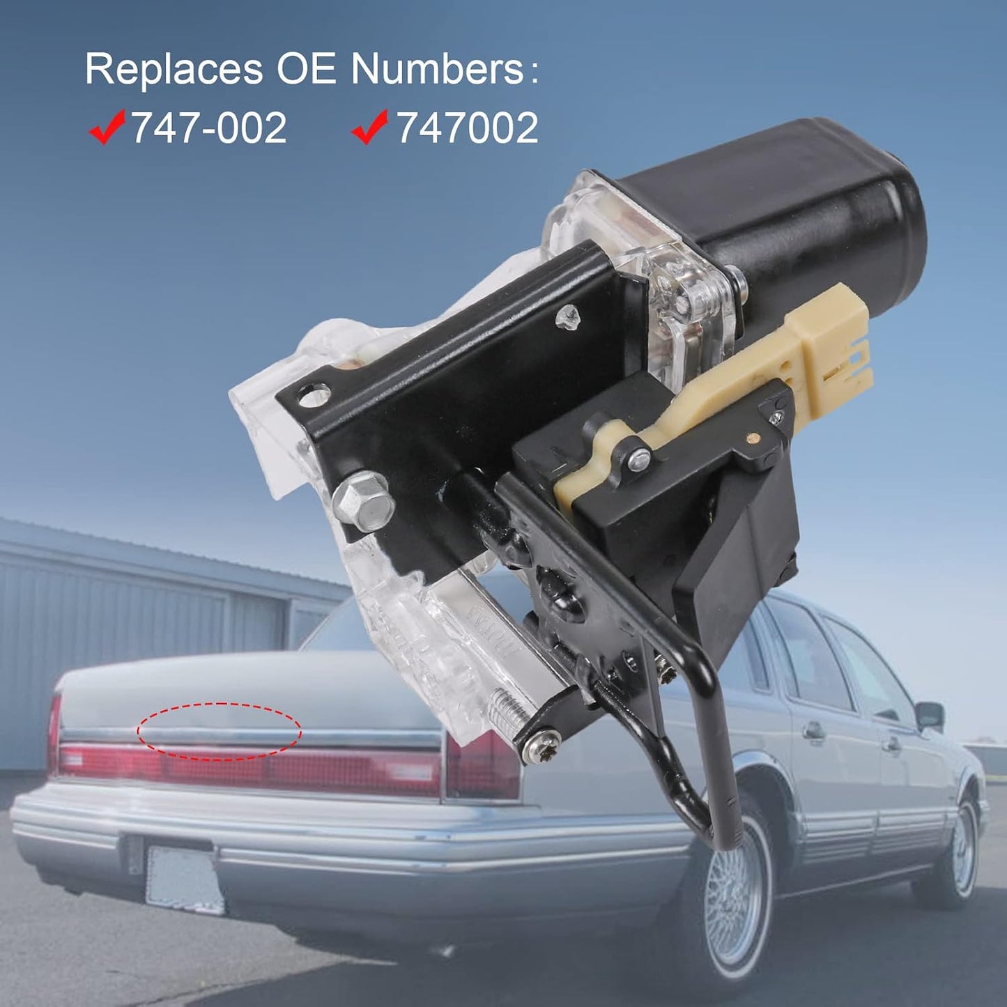 Actuador motor tapa maletero comp Lincoln Conti 94-02