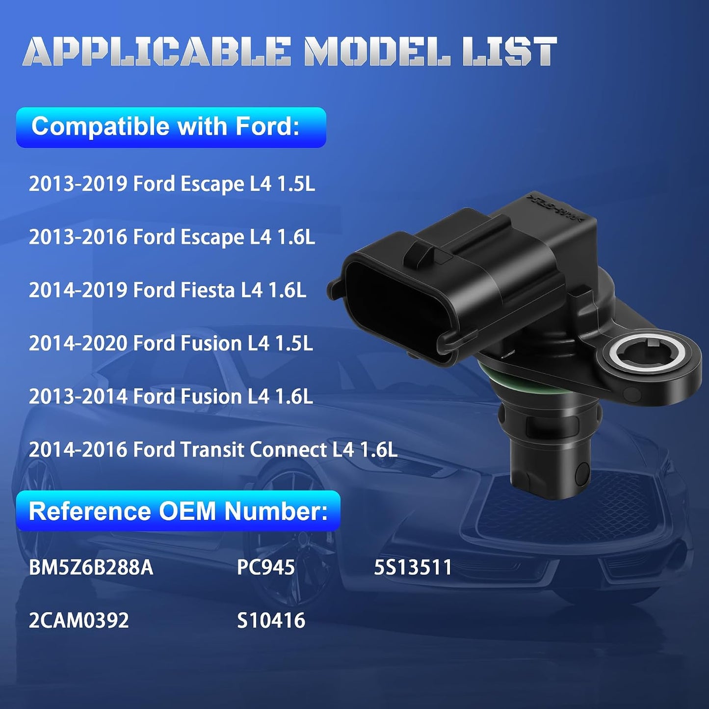 Sensor árbol levas motor comp Ford Escape Fusion Fiesta 2013