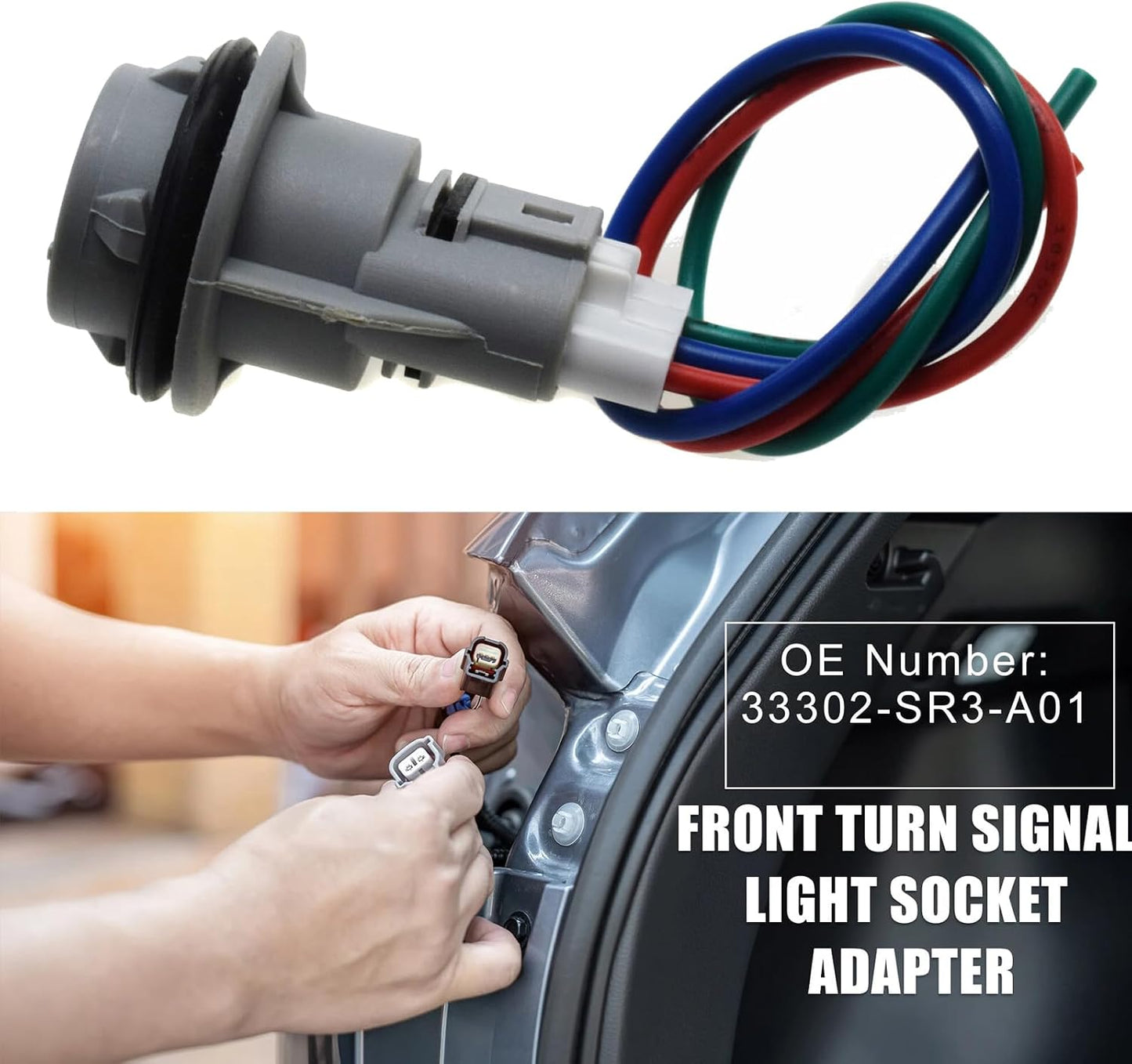 Conector señal giratoria 3 cables para Honda 1992-2015