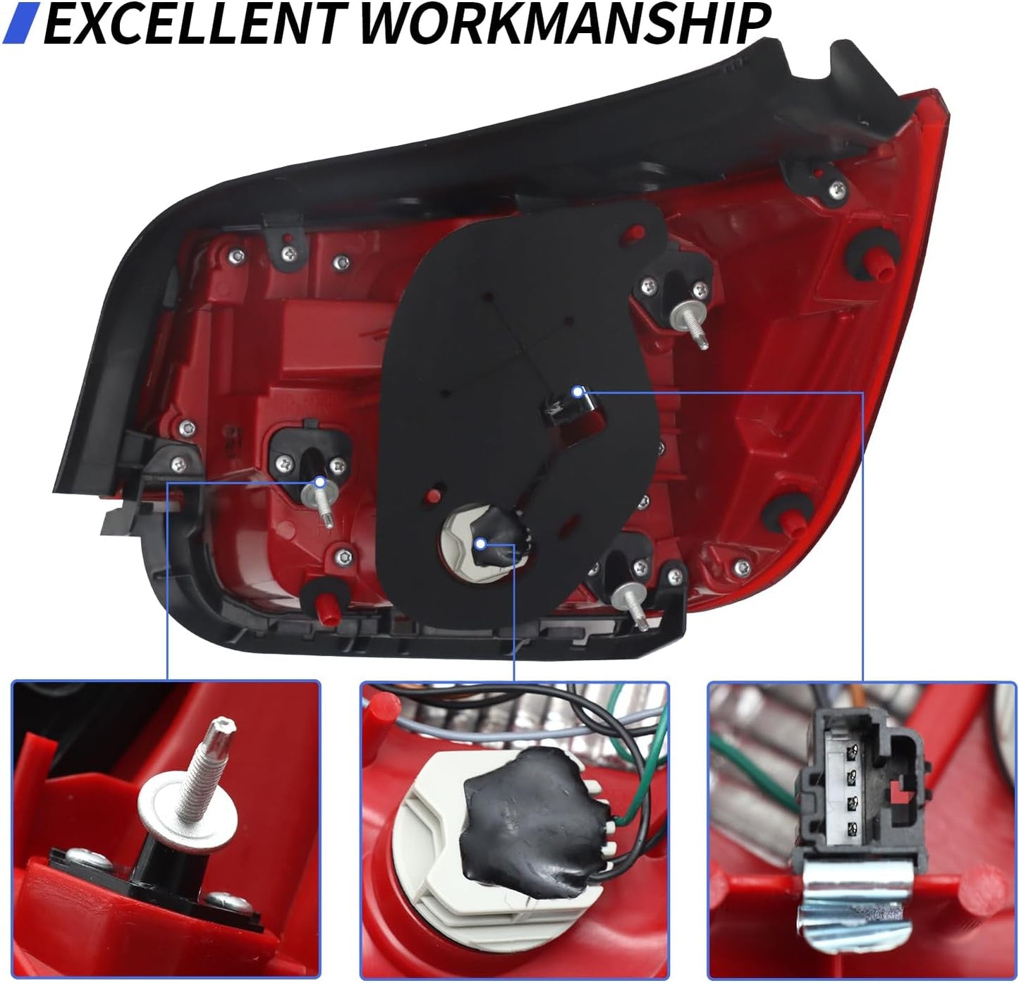 Luces traseras Chevy Malibu 2013-2015 lado izquierdo