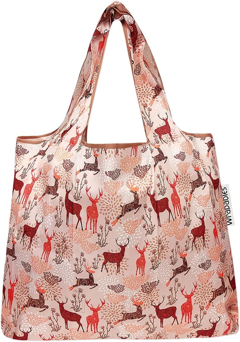 Bolsa plegable nailon reutiliz. para comestibles set 2