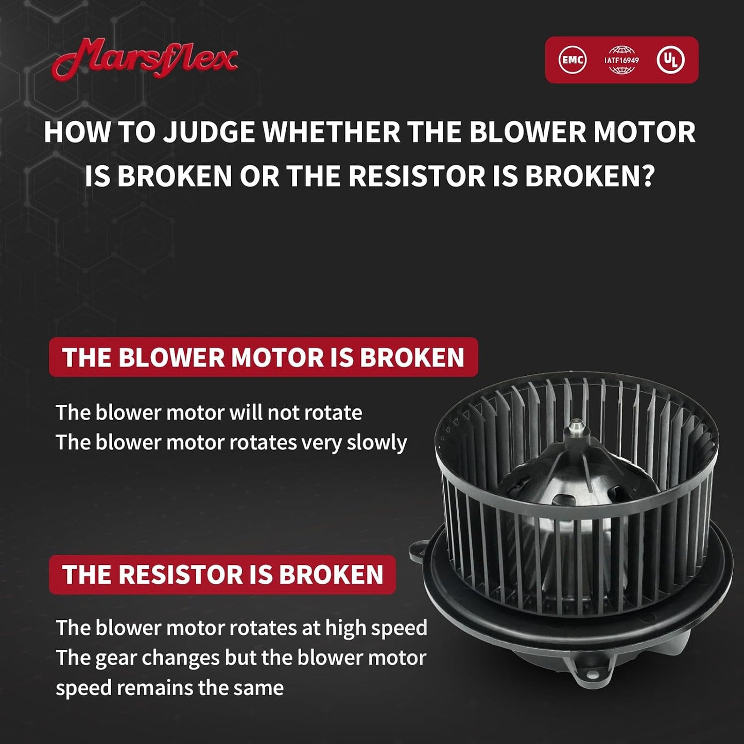 Motor soplador delantero Dodge Dart 13-16
