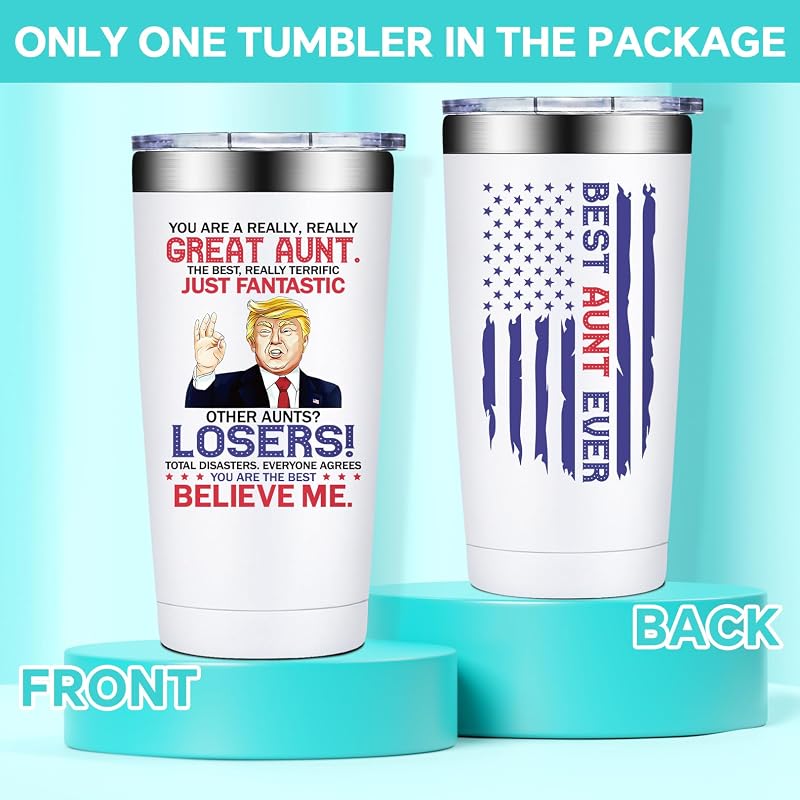 Vaso 20oz regalo para tía Navidad