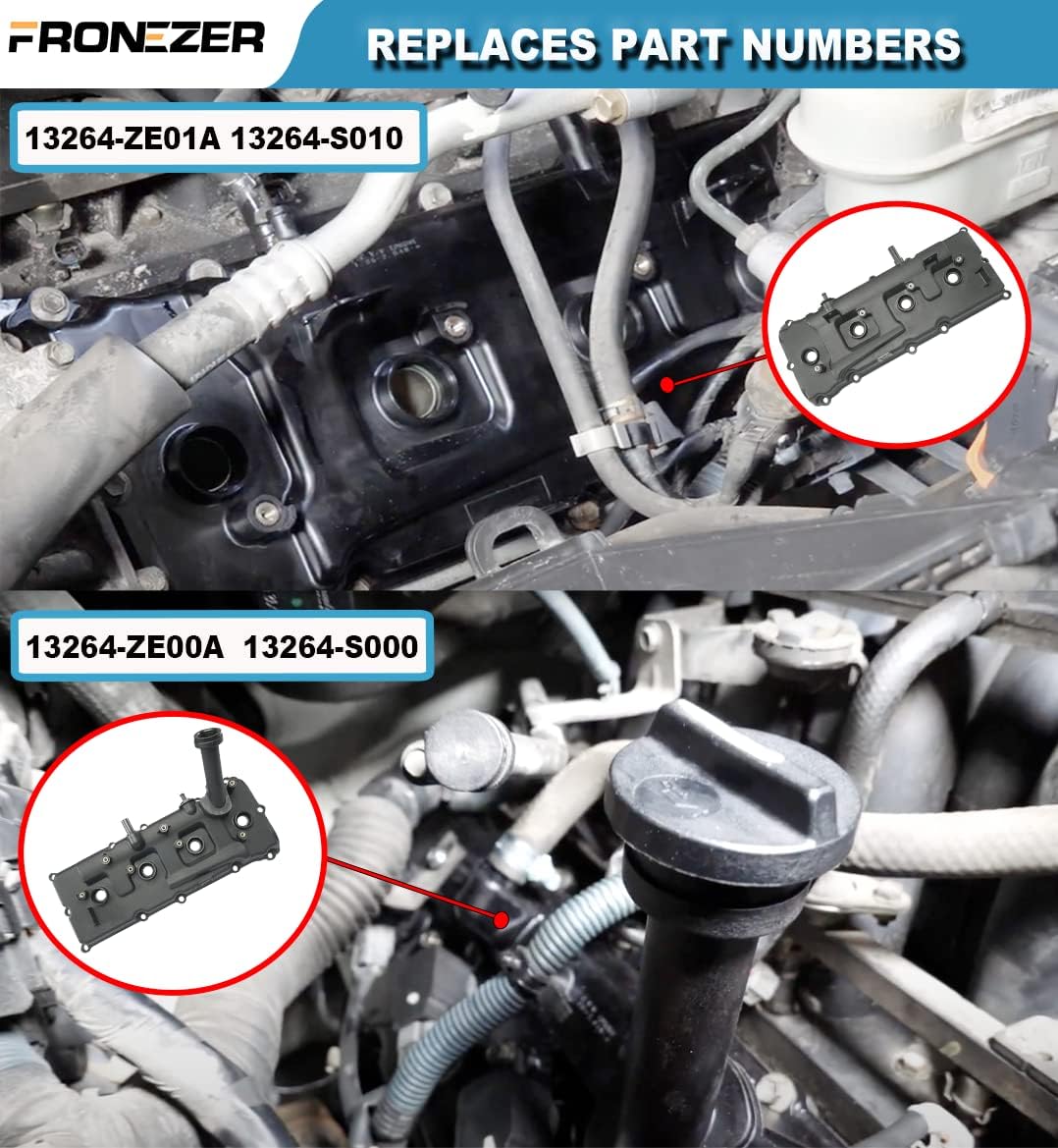 Set tapa válvulas motor pernos Nissan NV2500 04-17