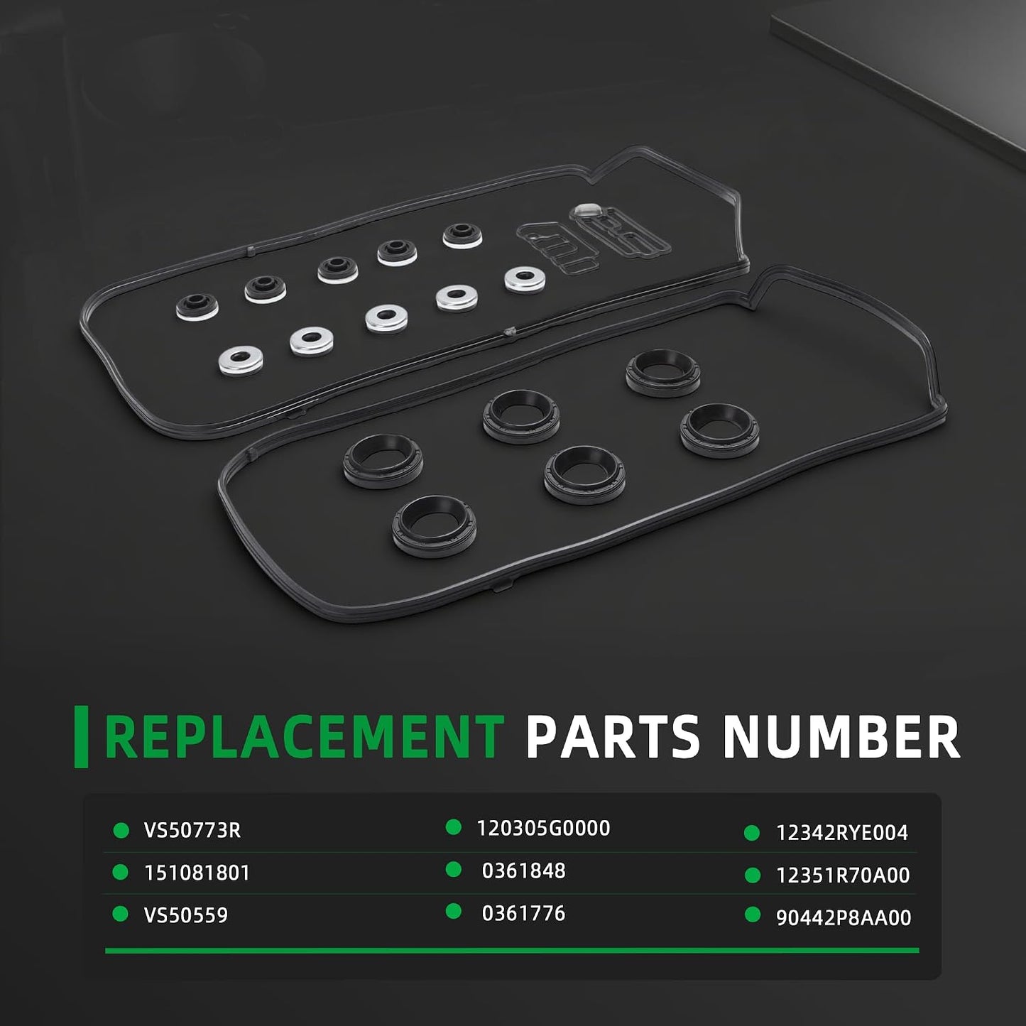 Set juntas válvula VS50773R Acura Honda 2008-18