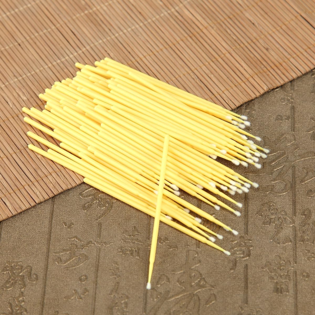 Cepillo polinizador jardín 100uds amarillo