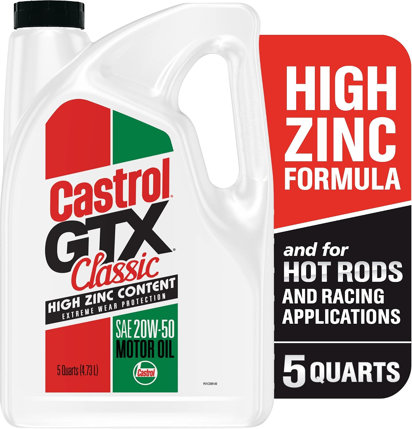 Aceite motor GTX Classic 20W-50 5qt pack 3