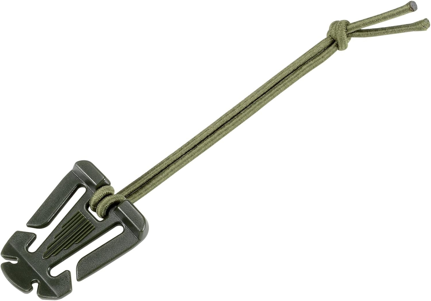 Pack 10 clips Molle Web con bolsa cremallera