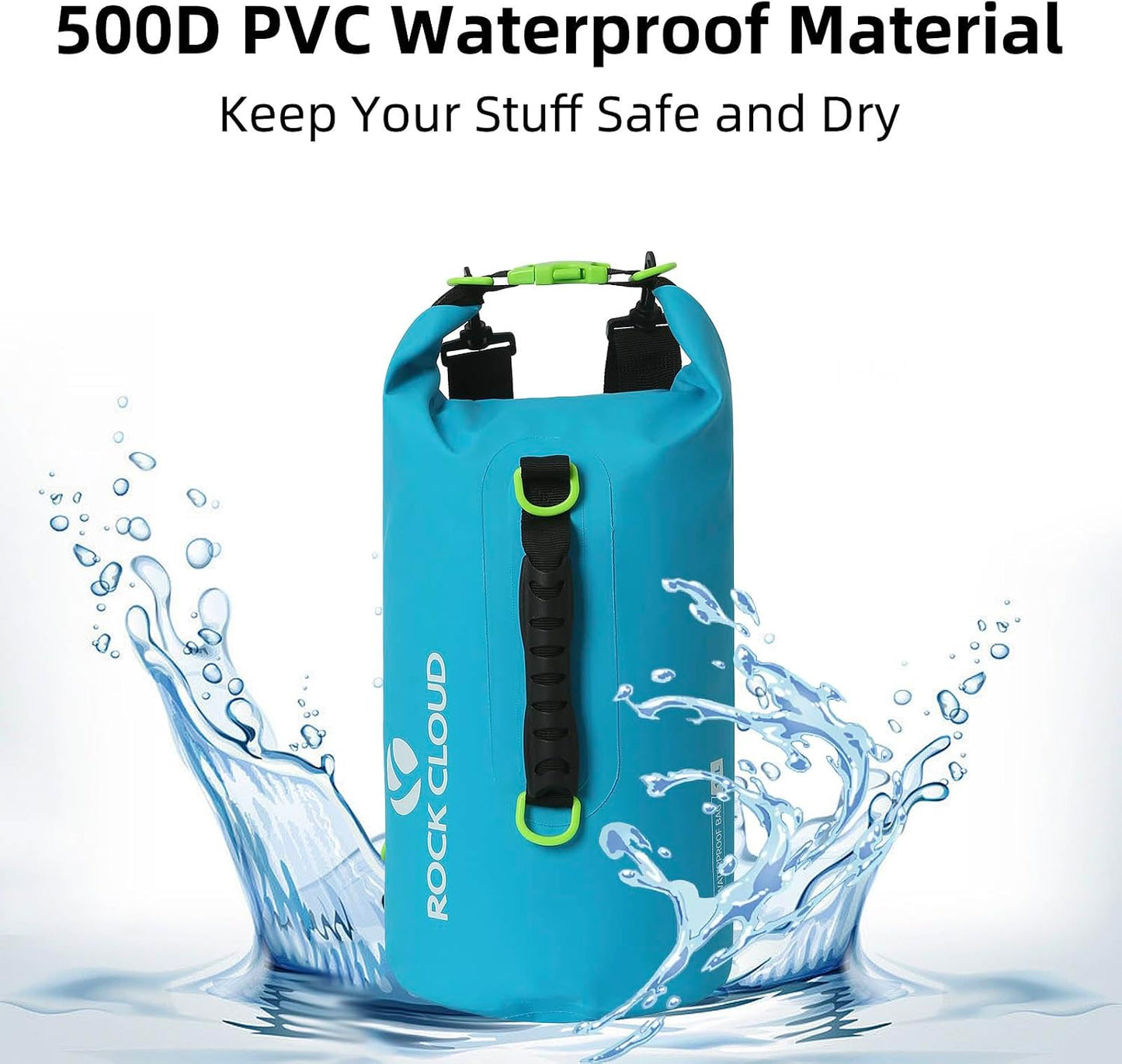 Bolsa impermeable 10L para kayak rafting camping