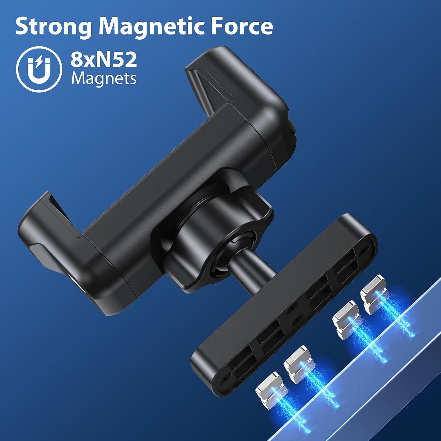 Soporte magnético para teléfono 360° comp 4.7-7"