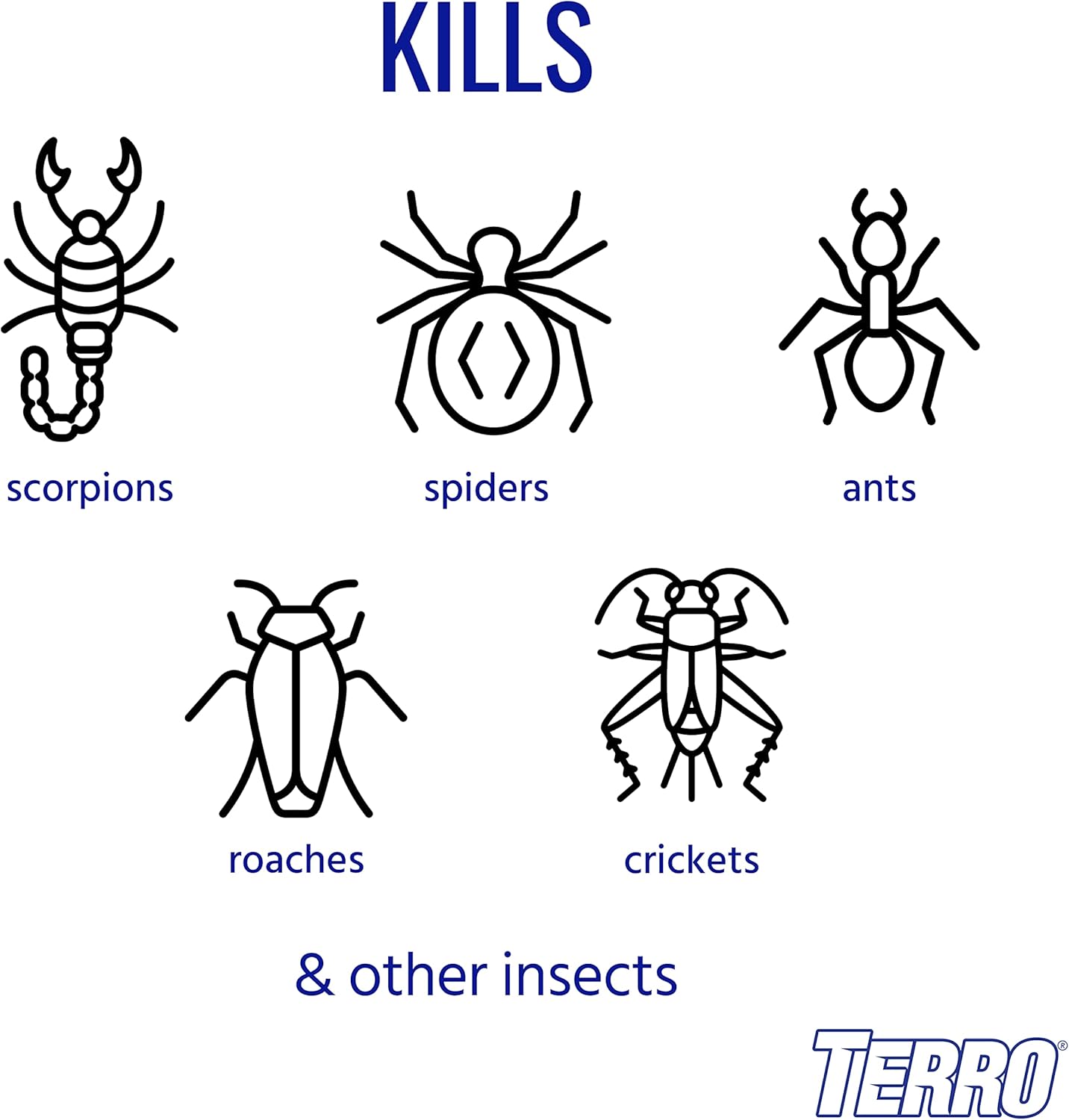 Spray mata insectos TERRO 16oz interior y exterior