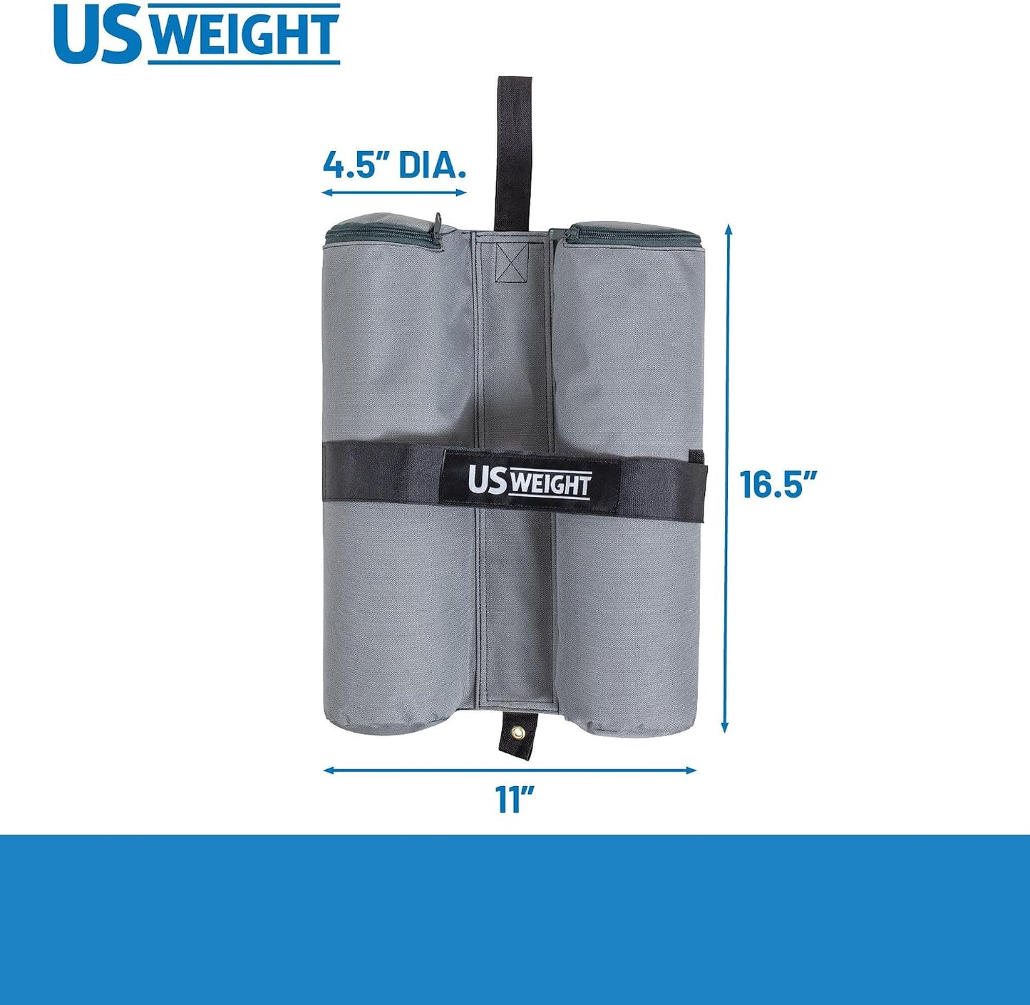 Bolsas rellenables con cremallera 4 pzas diseño doble
