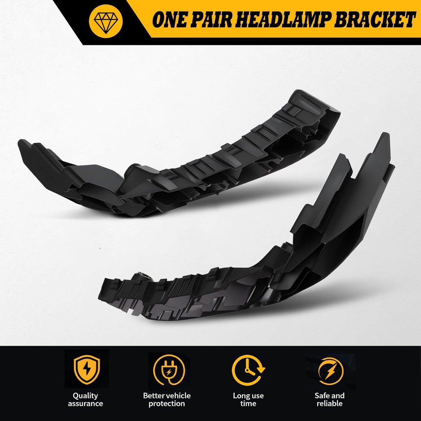 Soporte faros compat Grand Cherokee 14-16 2PCS