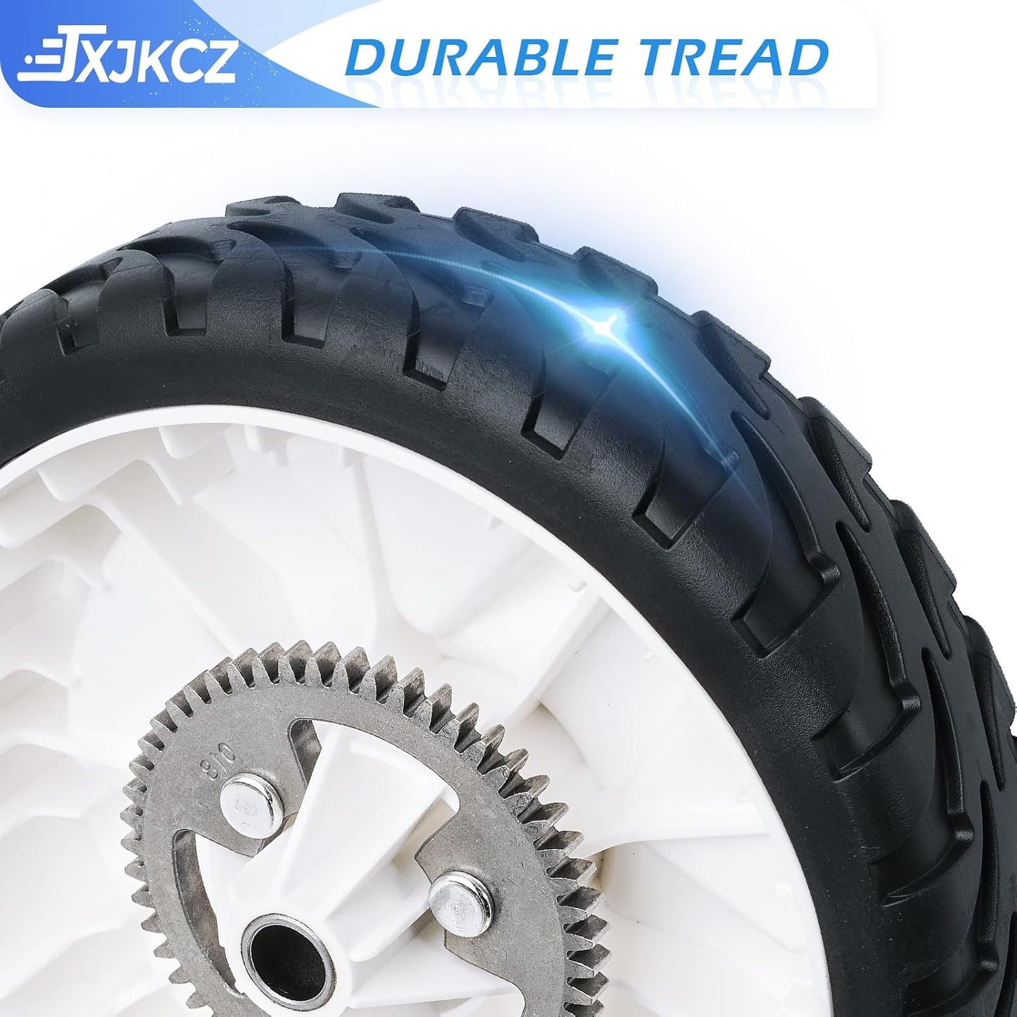 Rueda transmisión trasera 8pulg cortacésped 21.7-22pulg set 2
