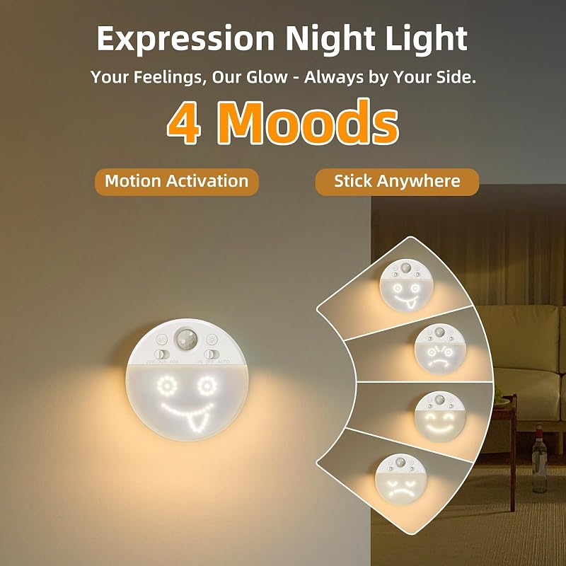 Apliques LED pared sensor movimiento 2uds luz blanca