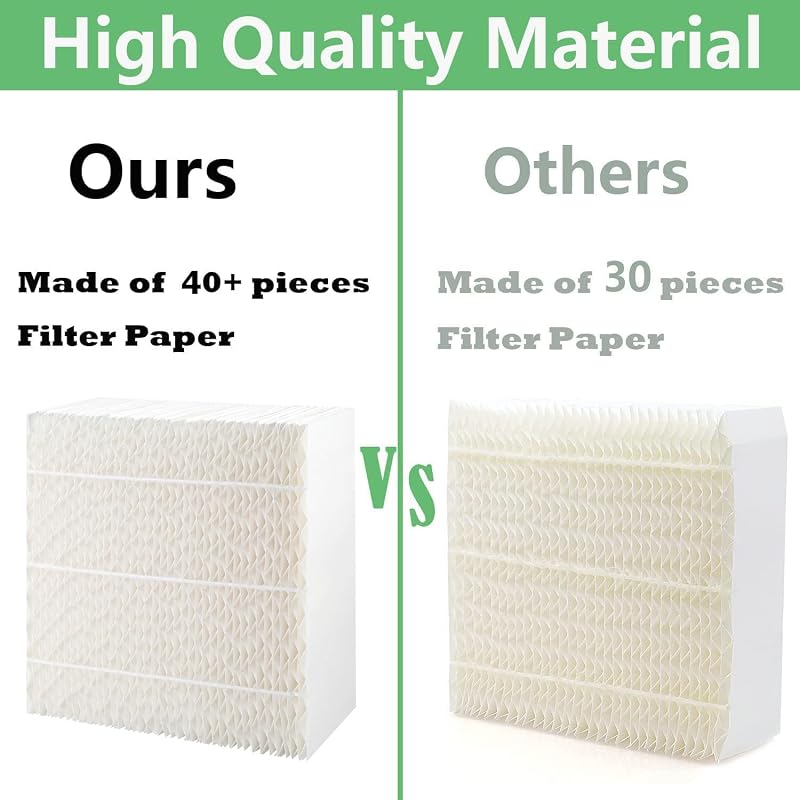 2 Filtros humidificador repuesto Essick Air Bemis 800