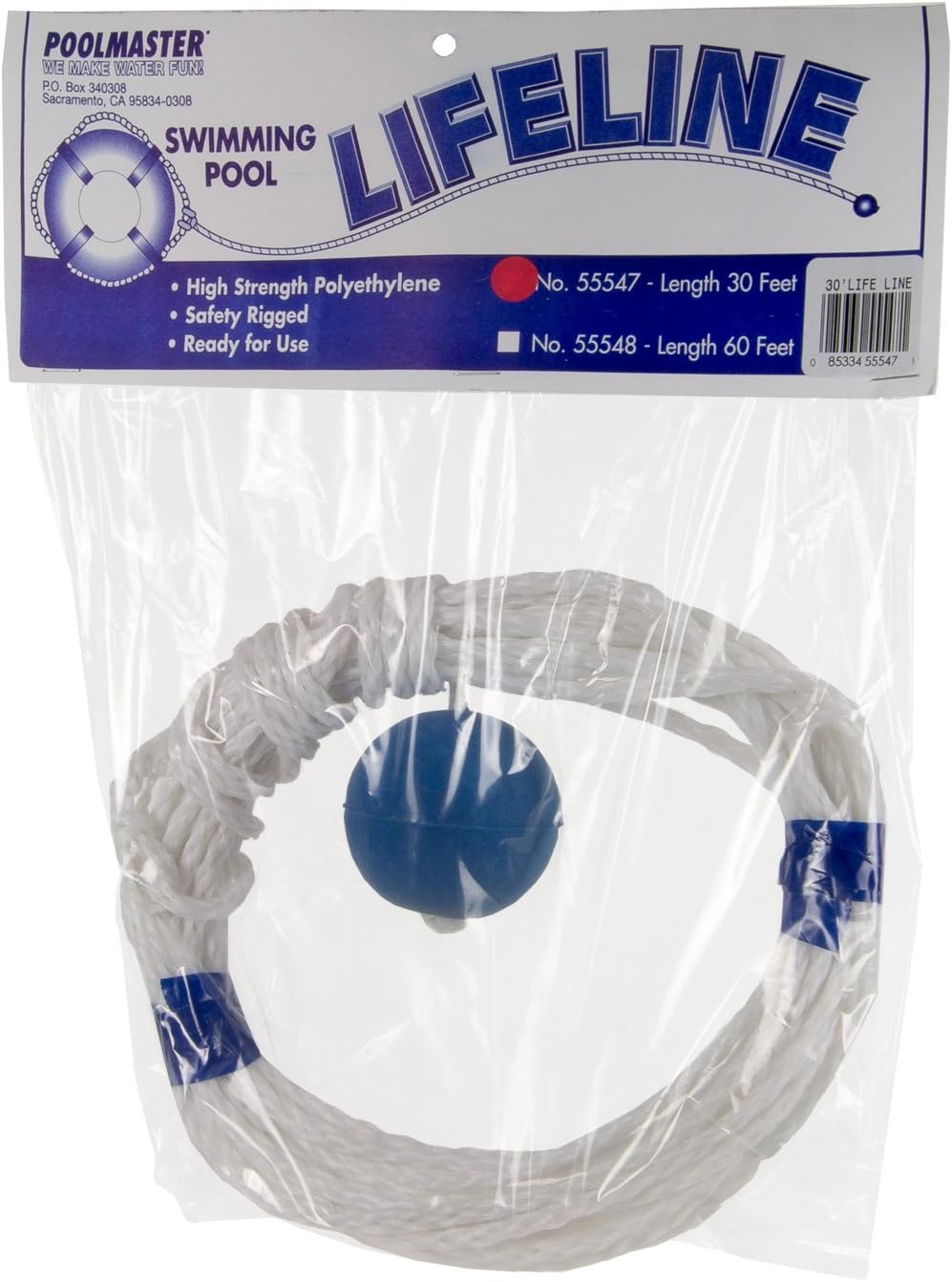 Línea de vida para piscina 30ft seguridad en el agua