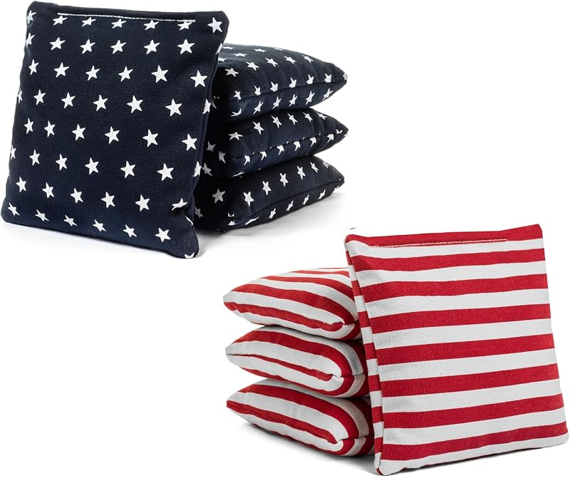 Tablas Cornhole 4x2 ft set 8 bolsas maíz funda transporte