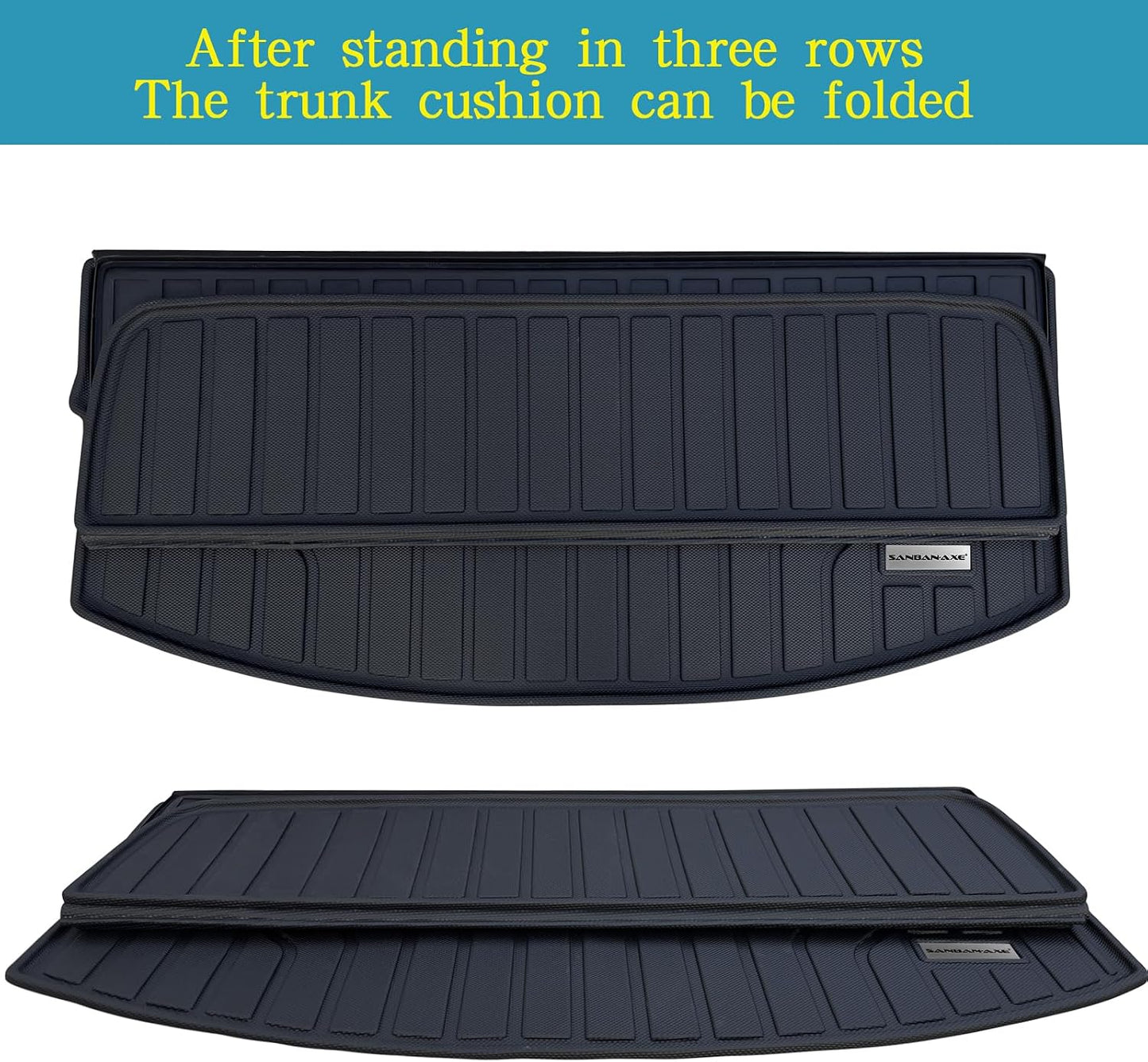 Alfombrilla carga Mazda CX90 2024-25 impermeable trasera