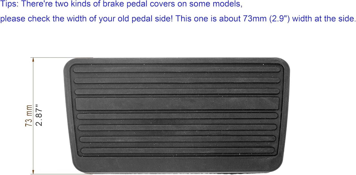 Almohadilla pedal freno comp Chevy Avalanche Silverado 73mm