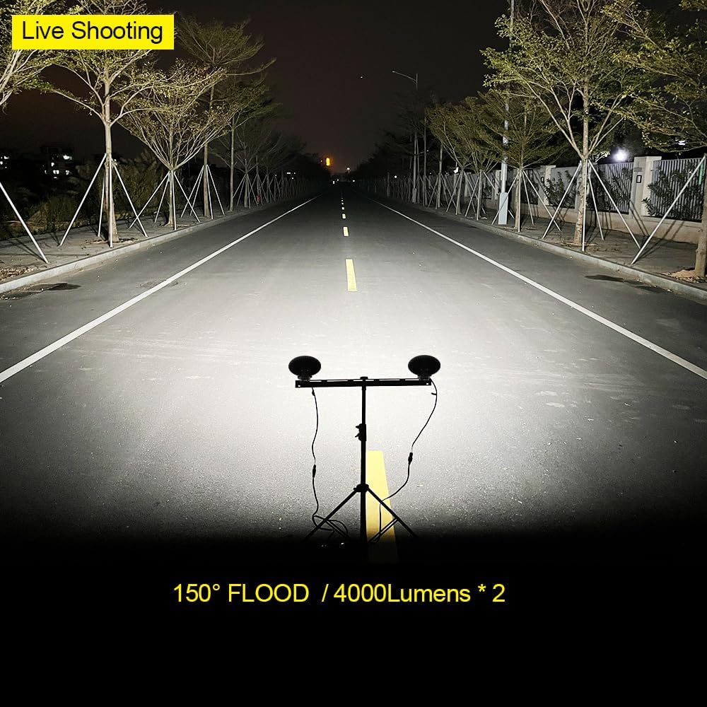 Luces trabajo LED ovaladas 5.7" 75W 12/24V