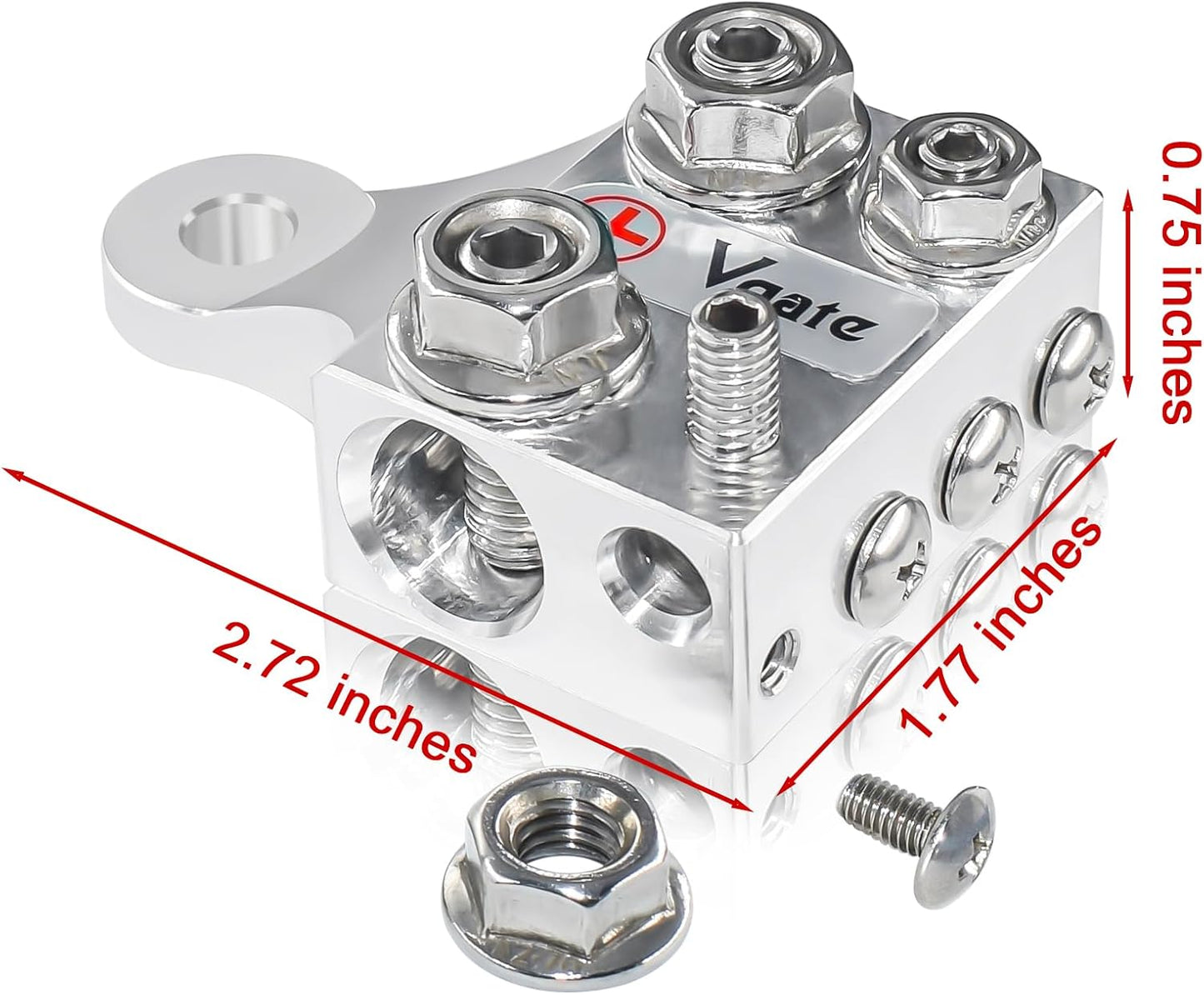 Conectores batería plomo litio 12 vías M8 5/16-18