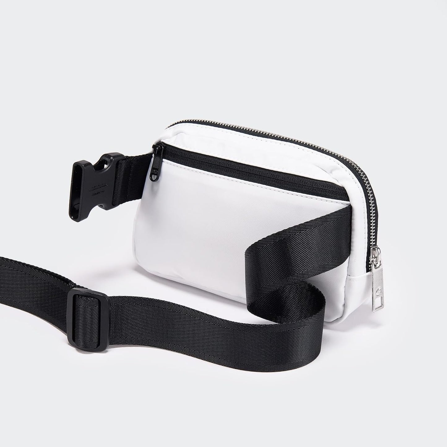 Bolsa cintura mujer moda correa ajustable blanco