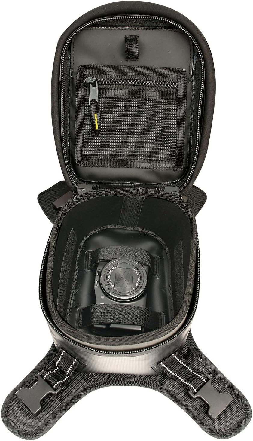 Bolsa tanque impermeable negro gris Hurricane